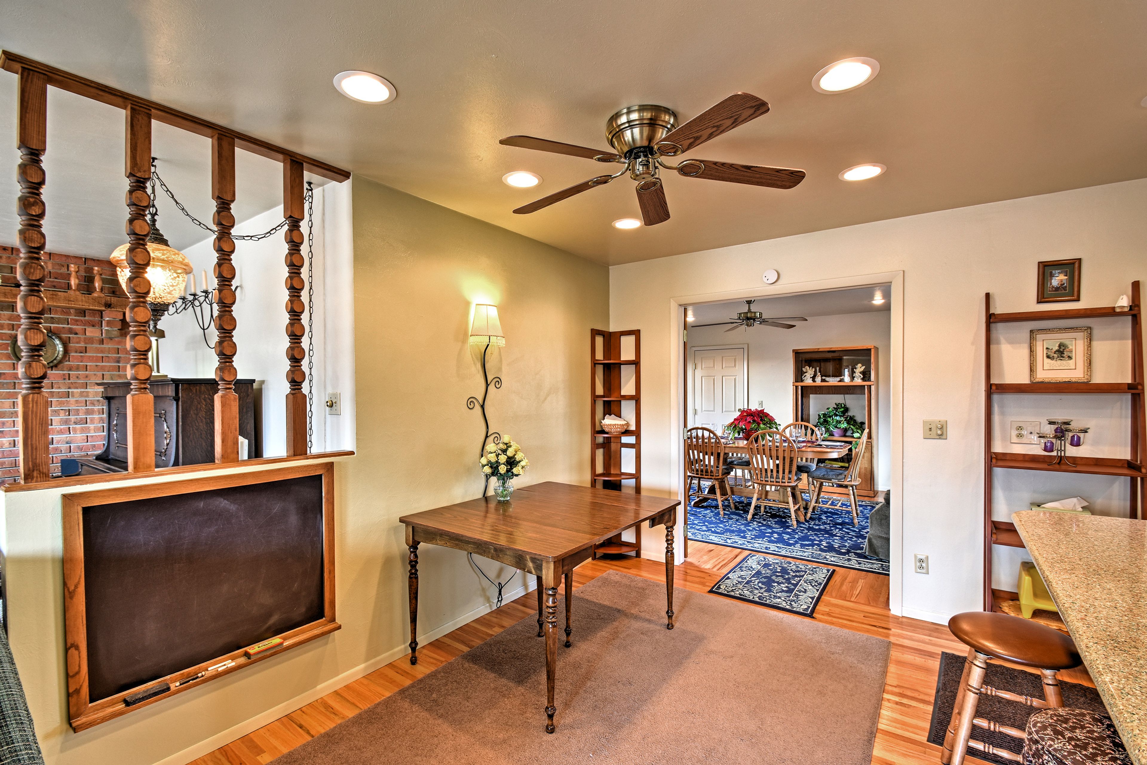Sip your morning coffee at the breakfast bar.
