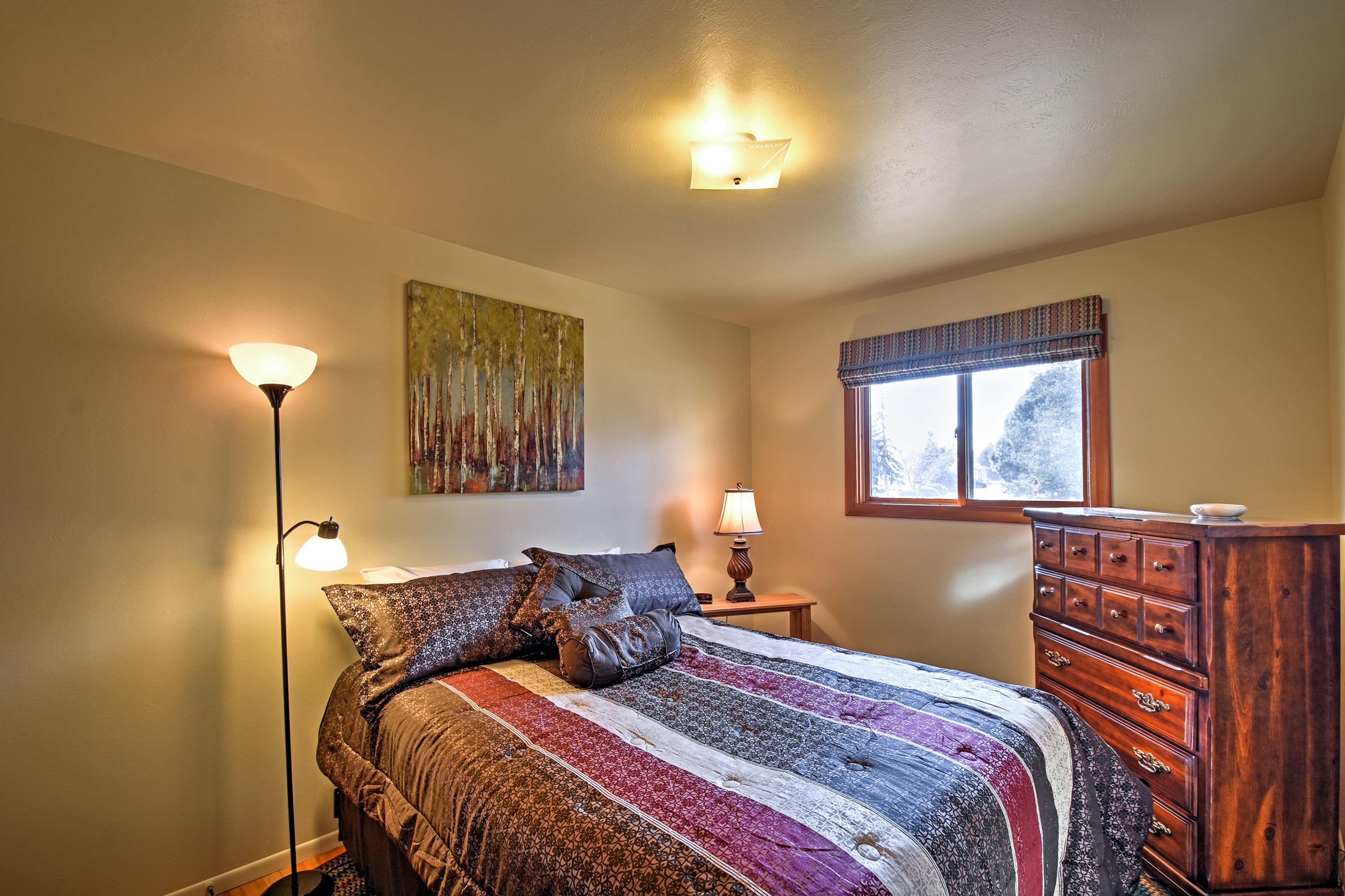 All of the bedrooms offer comfortable mattresses.