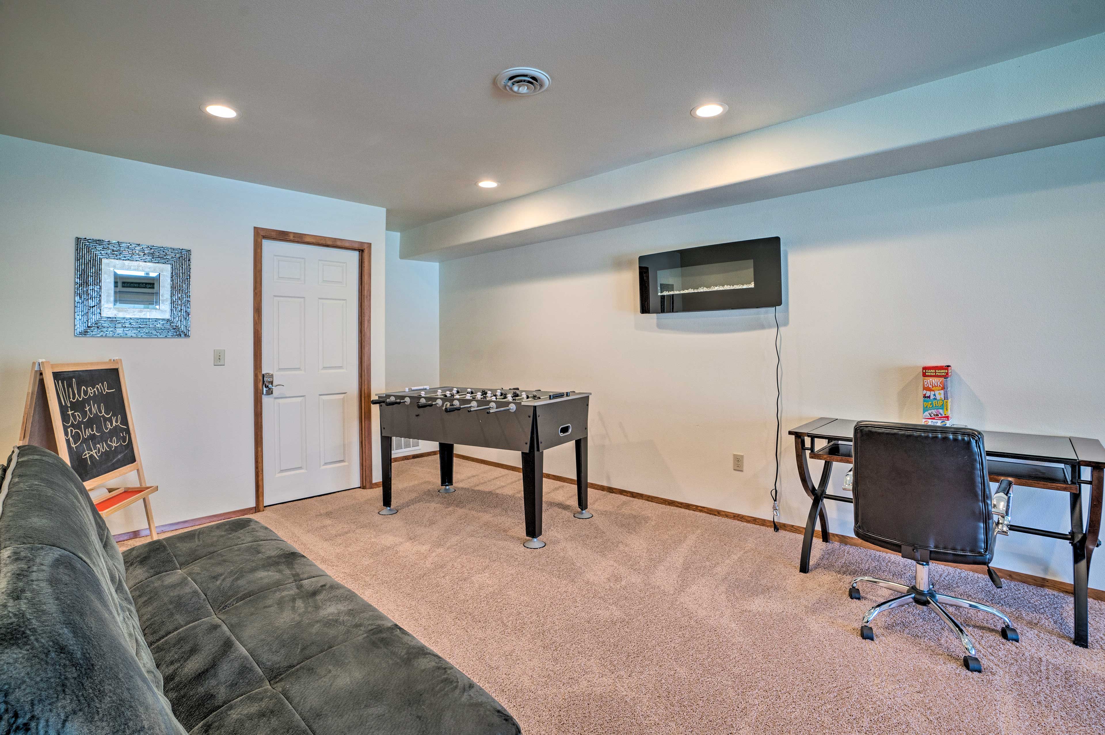 Game Room | Laptop-Friendly Workspace