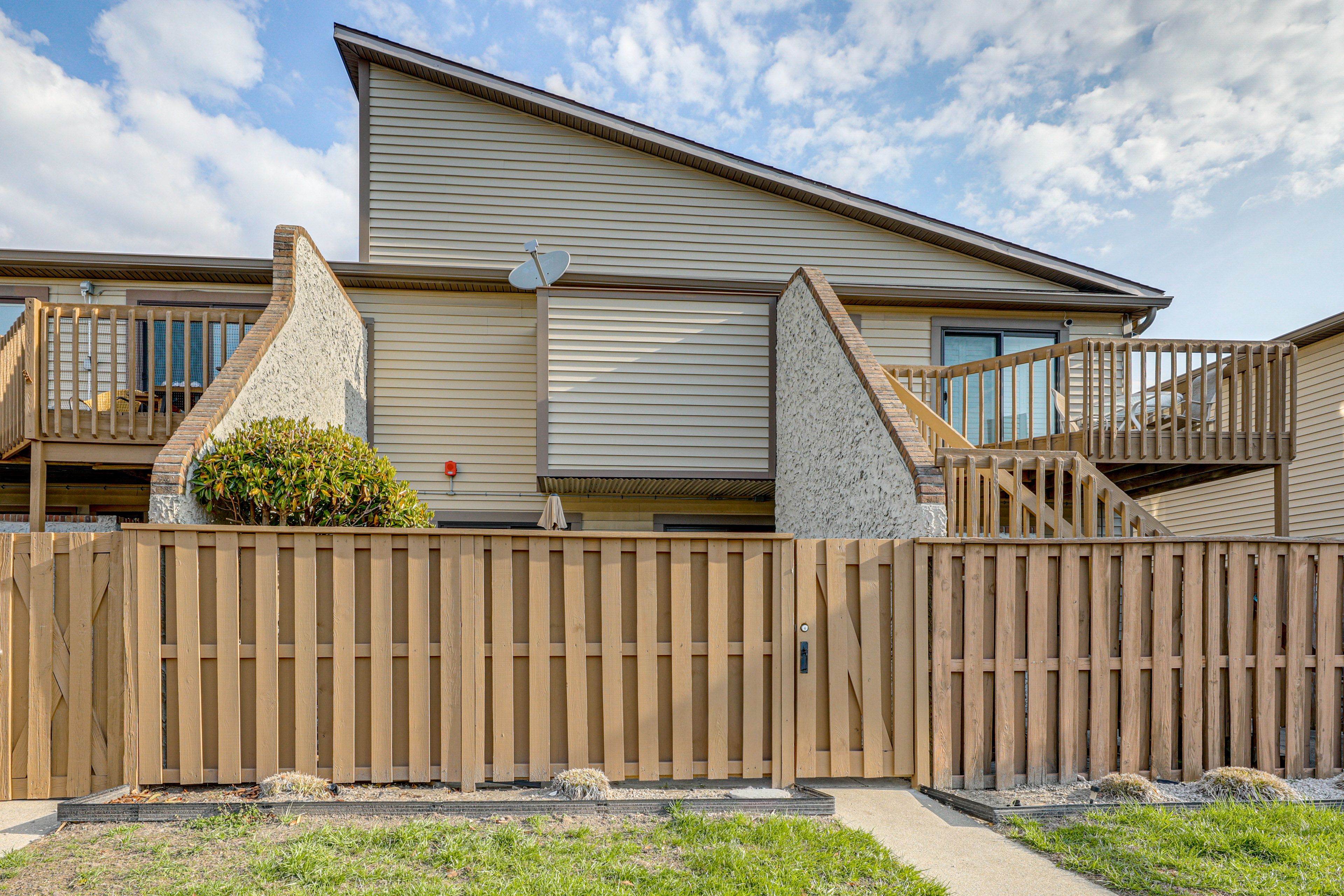 Exterior | 2 Parking Spots Available (Passes Required)