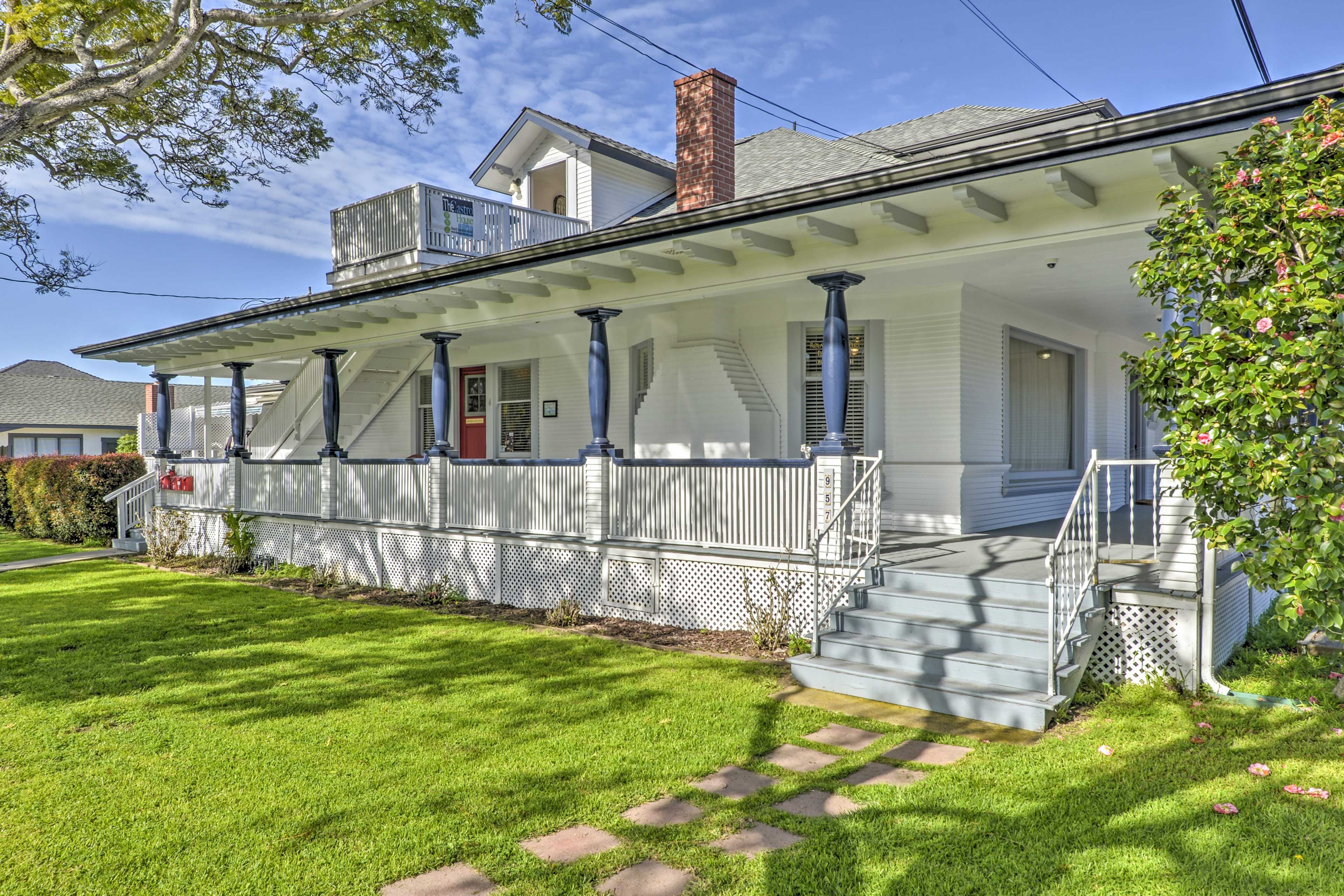 Carpinteria Vacation Rental | 2BR | 1BA | 1,300 Sq Ft | Steps Required