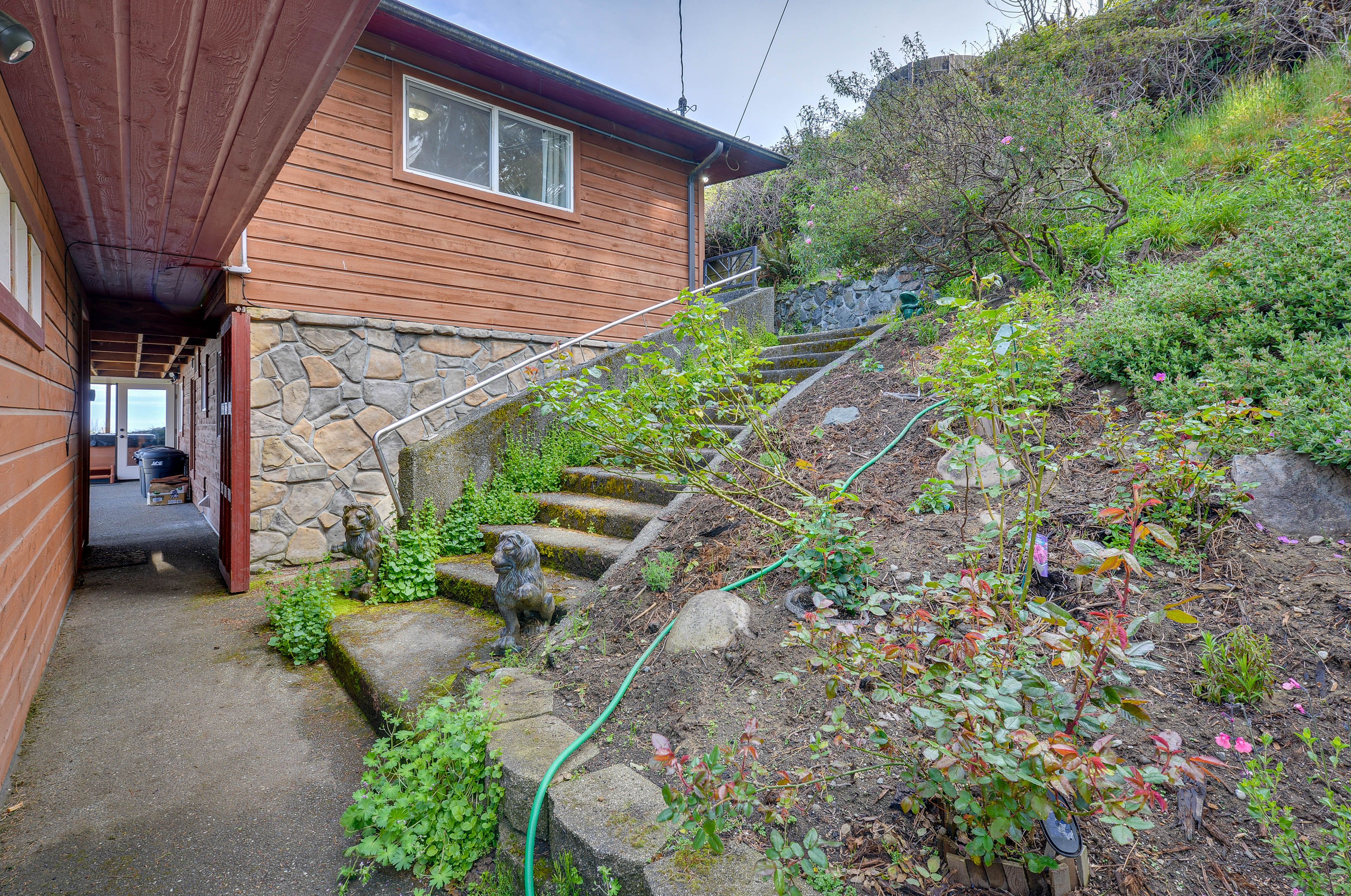 Stairs to Entrance