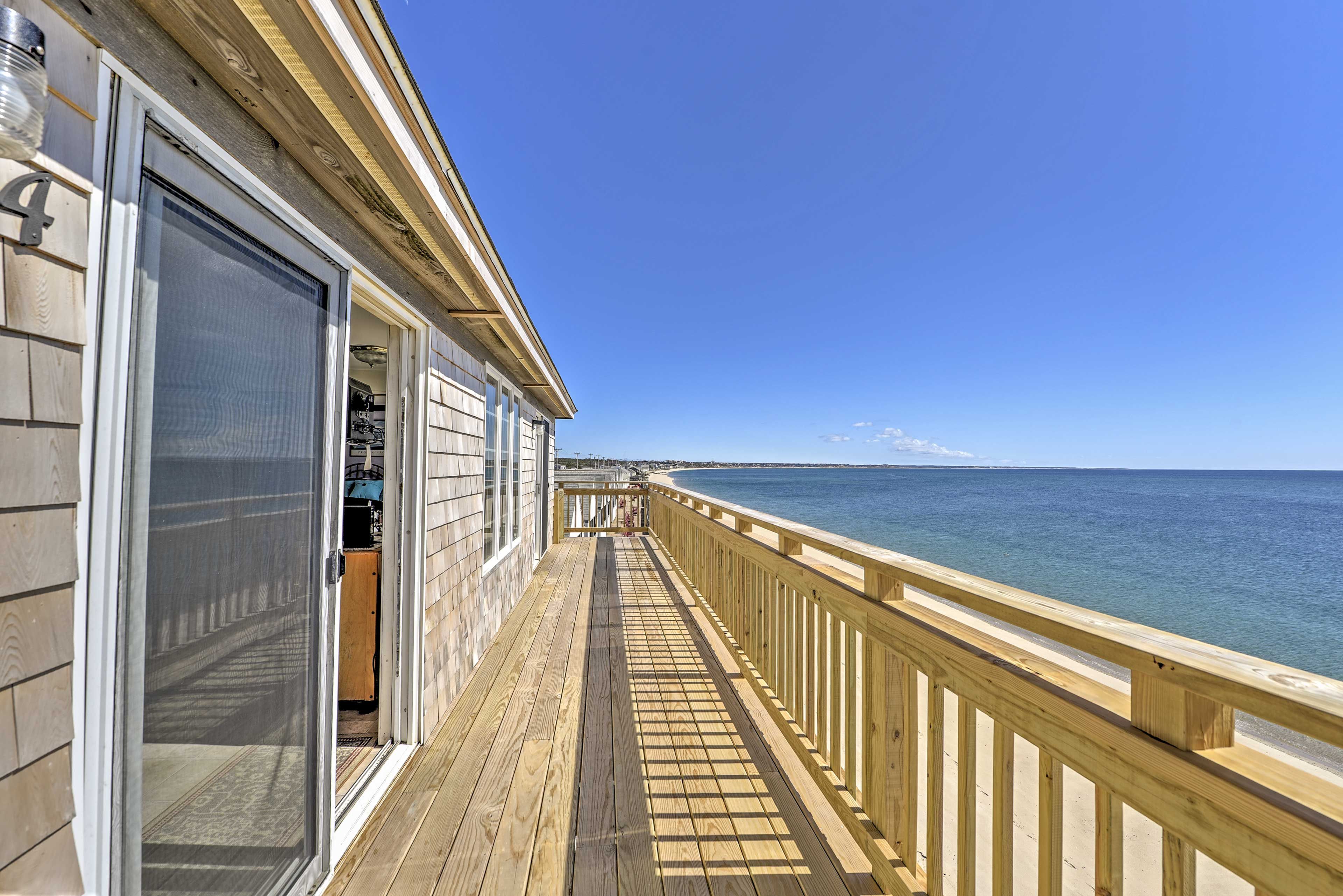 Private Deck w/ Ocean View