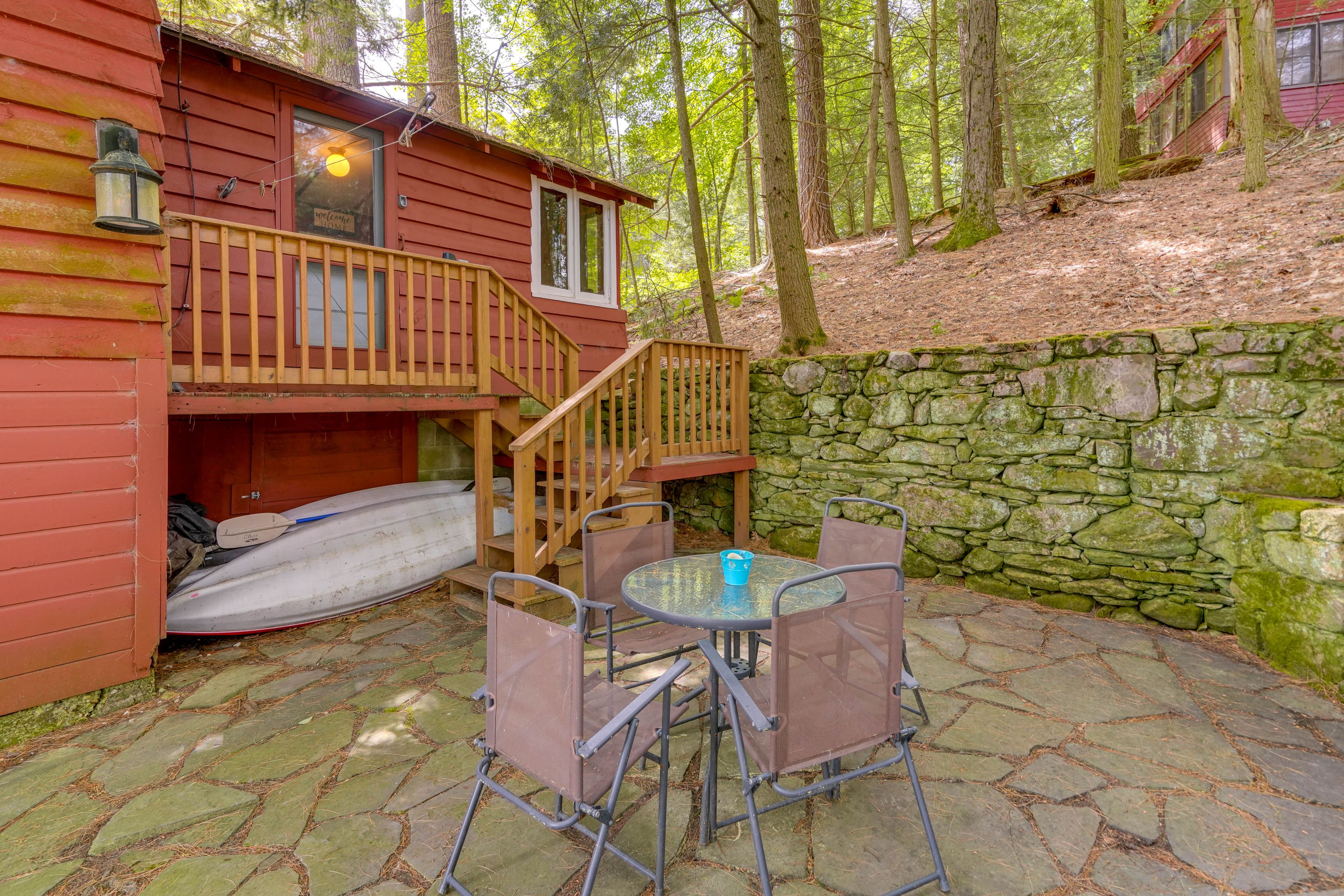 New Marlborough Vacation Rental | 1BR | 1BA | 750 Sq Ft | Stairs Required
