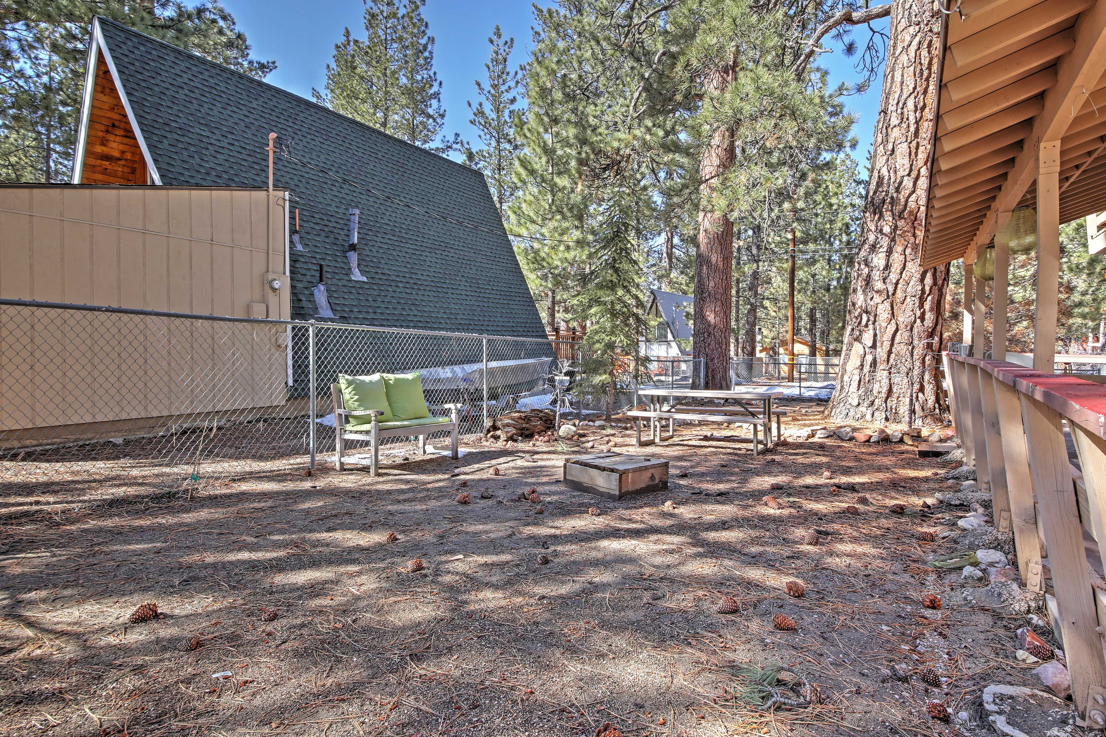 Fenced-In Backyard