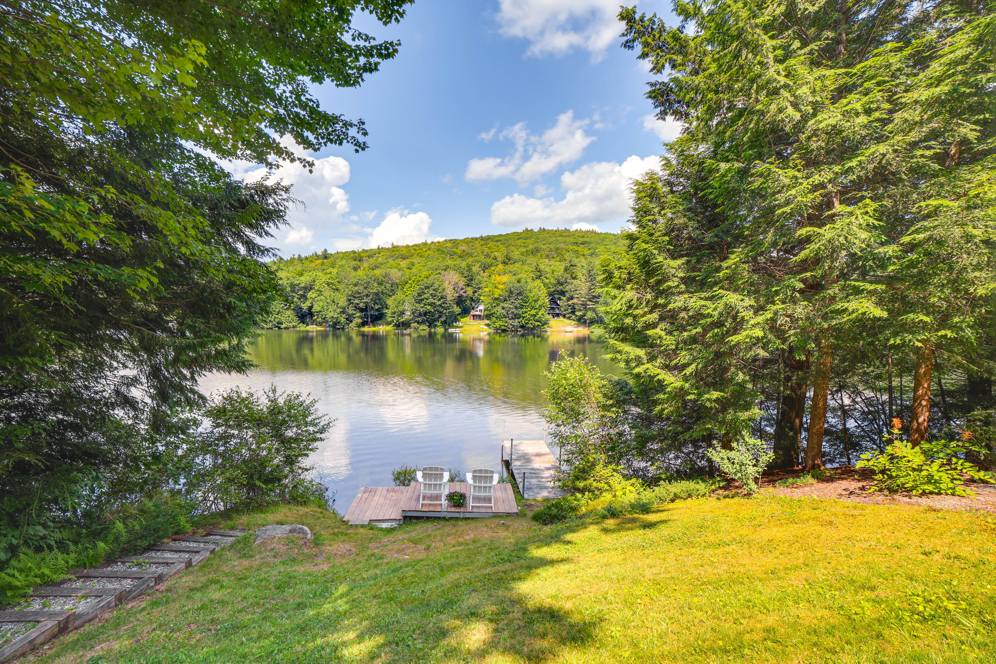 Waterfront Deck | Dock | Pond Access