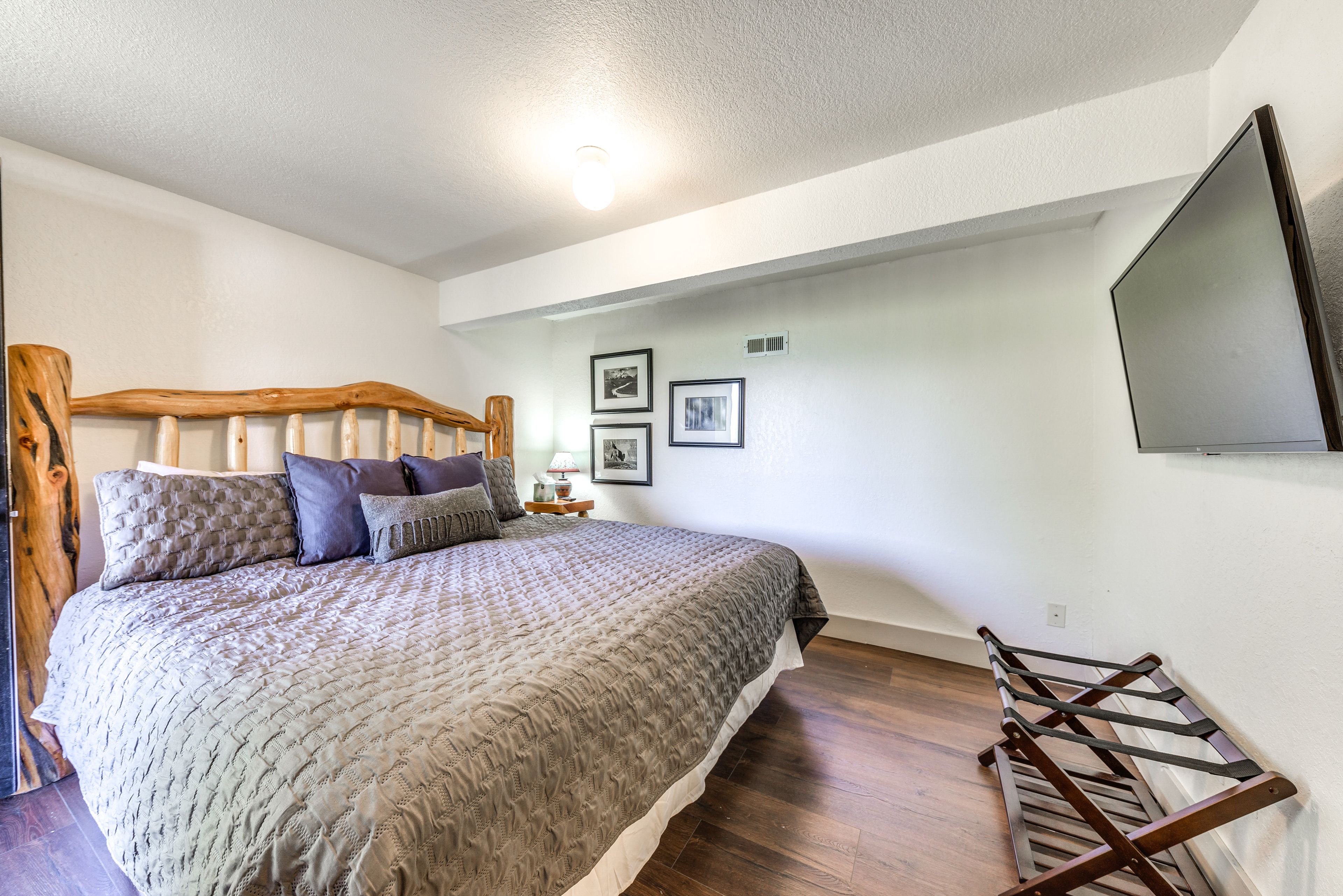 Bedroom 4 | Downstairs w/ Separate Entrance | King Bed