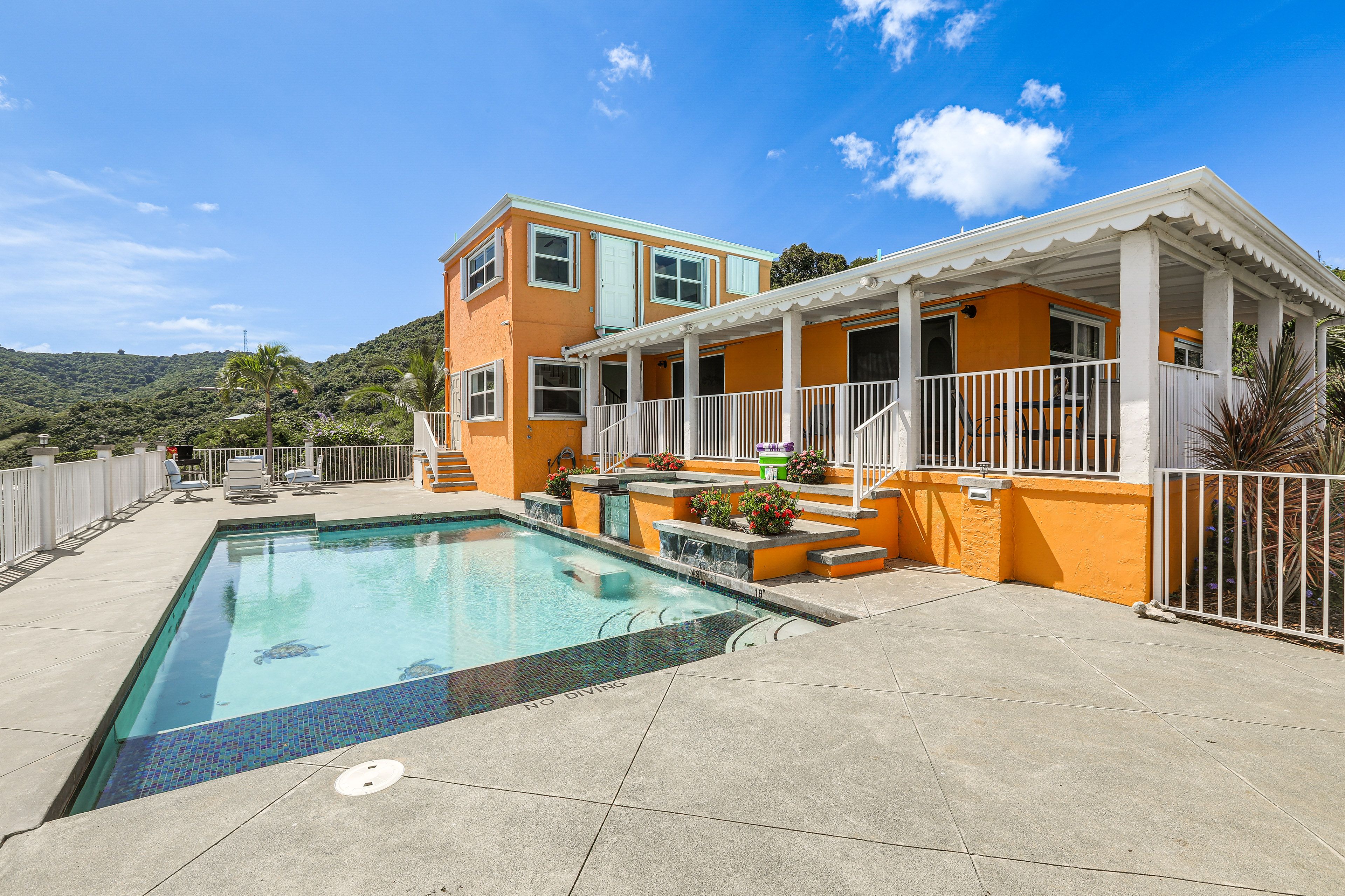 Christiansted Vacation Rental | 3BR | 2BA | 1,600 Sq Ft | Stairs Required