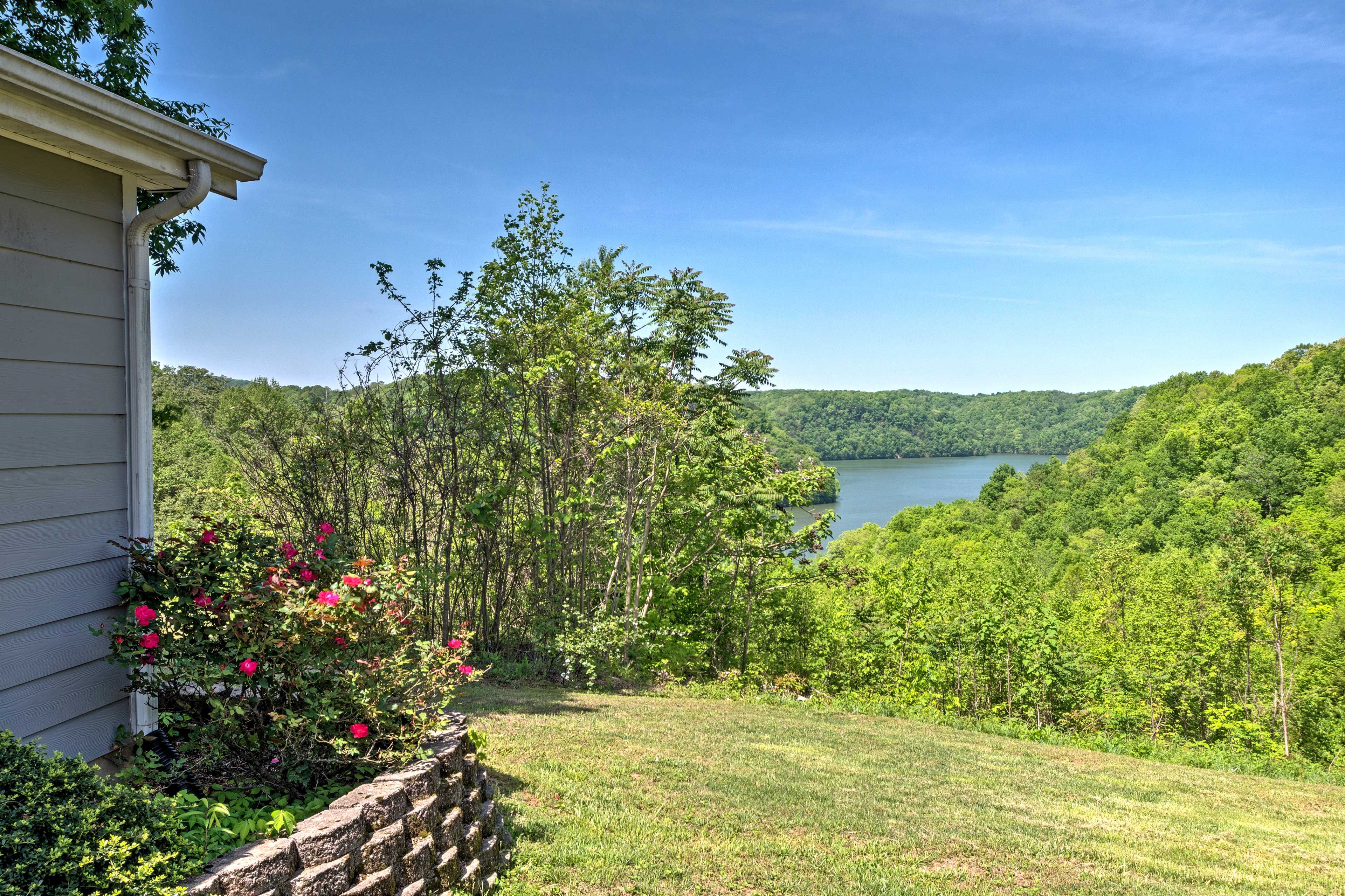 You'll never tire of this picturesque location.