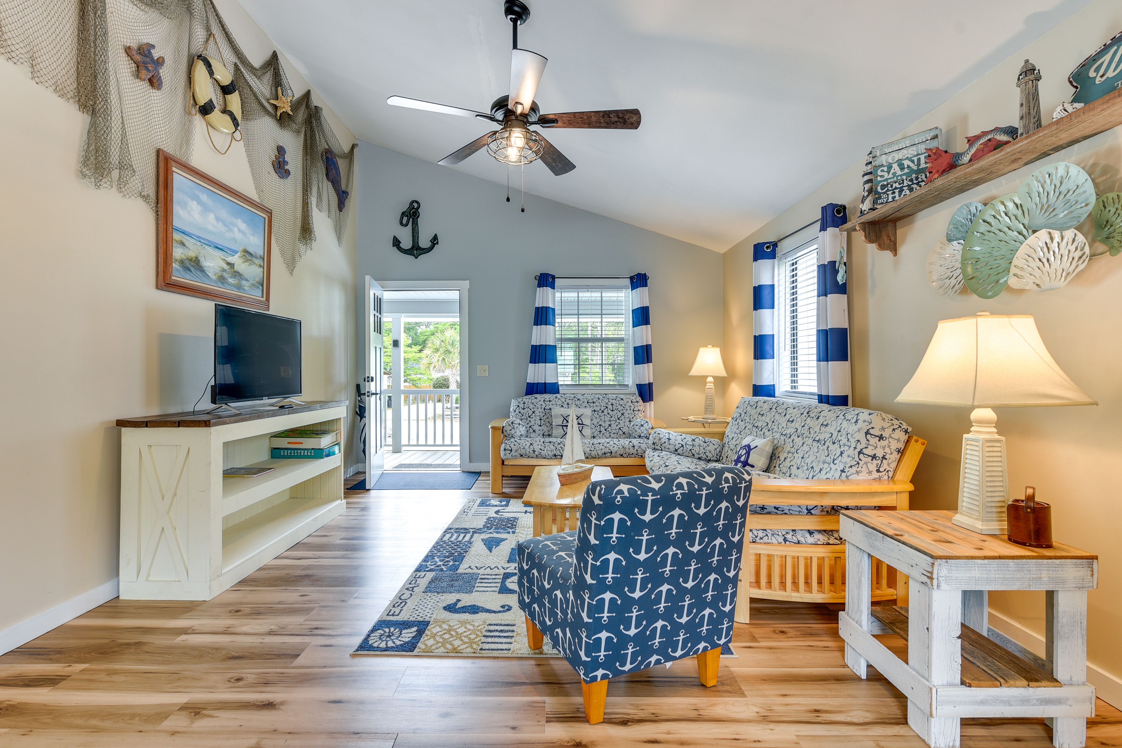 Ocean Isle Beach Vacation Rental | 1BR | 1BA | Stairs Required | 790 Sq Ft