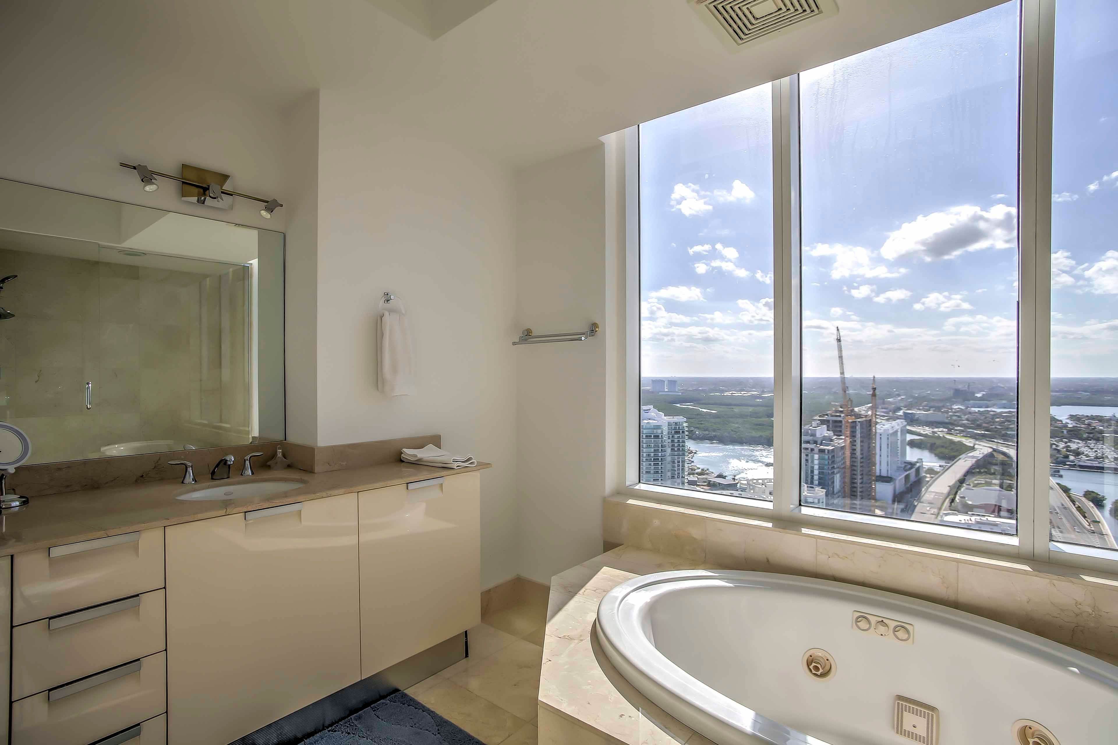 Views from the bathtub don't get any better than this!