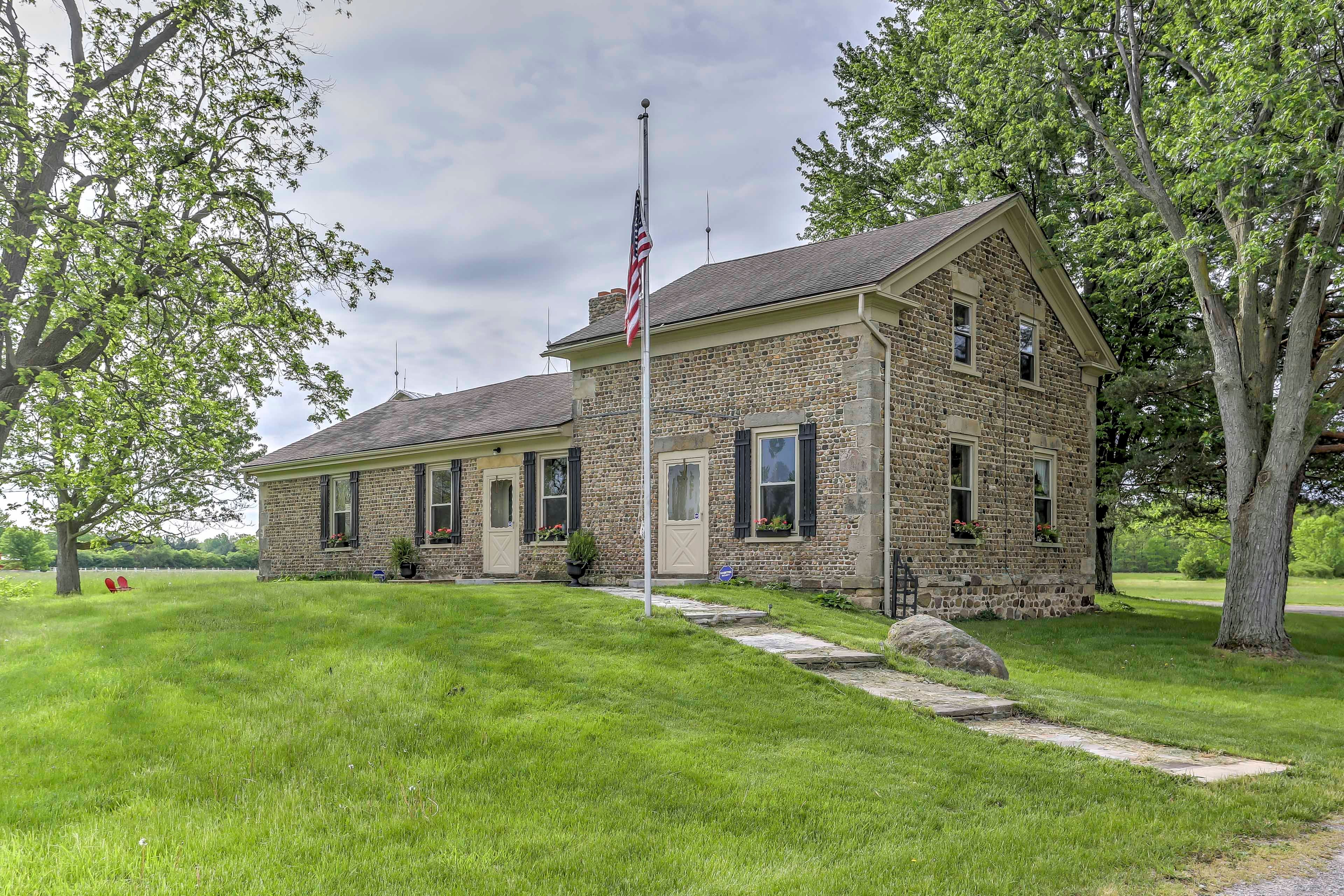 Ottawa Lake Vacation Rental | 3BR | 2.5BA | 2,000 Sq Ft | Steps Required