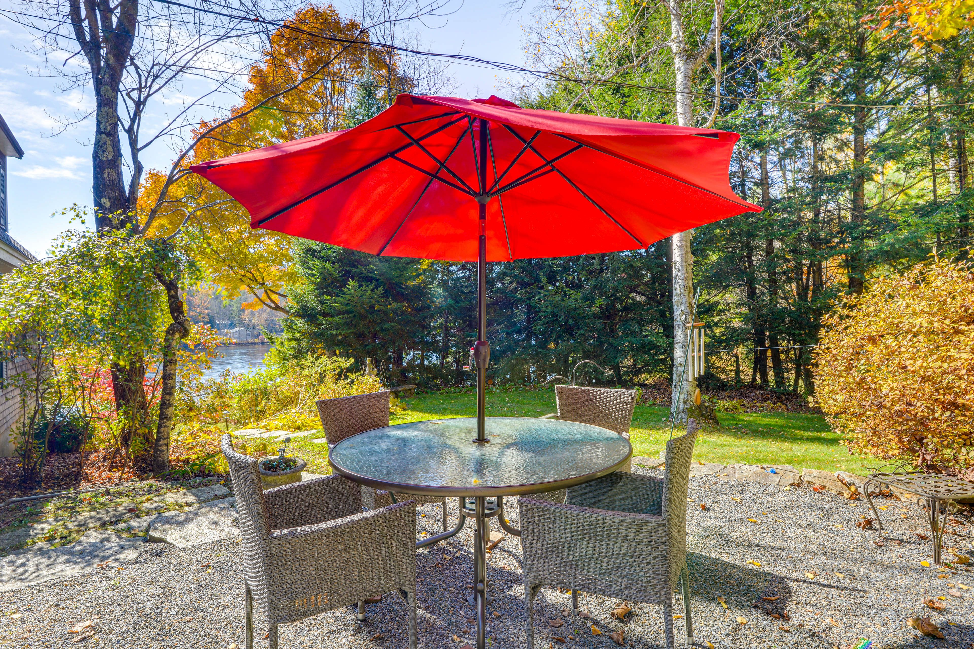 Front Patio | Gas Grill | Outdoor Dining Area