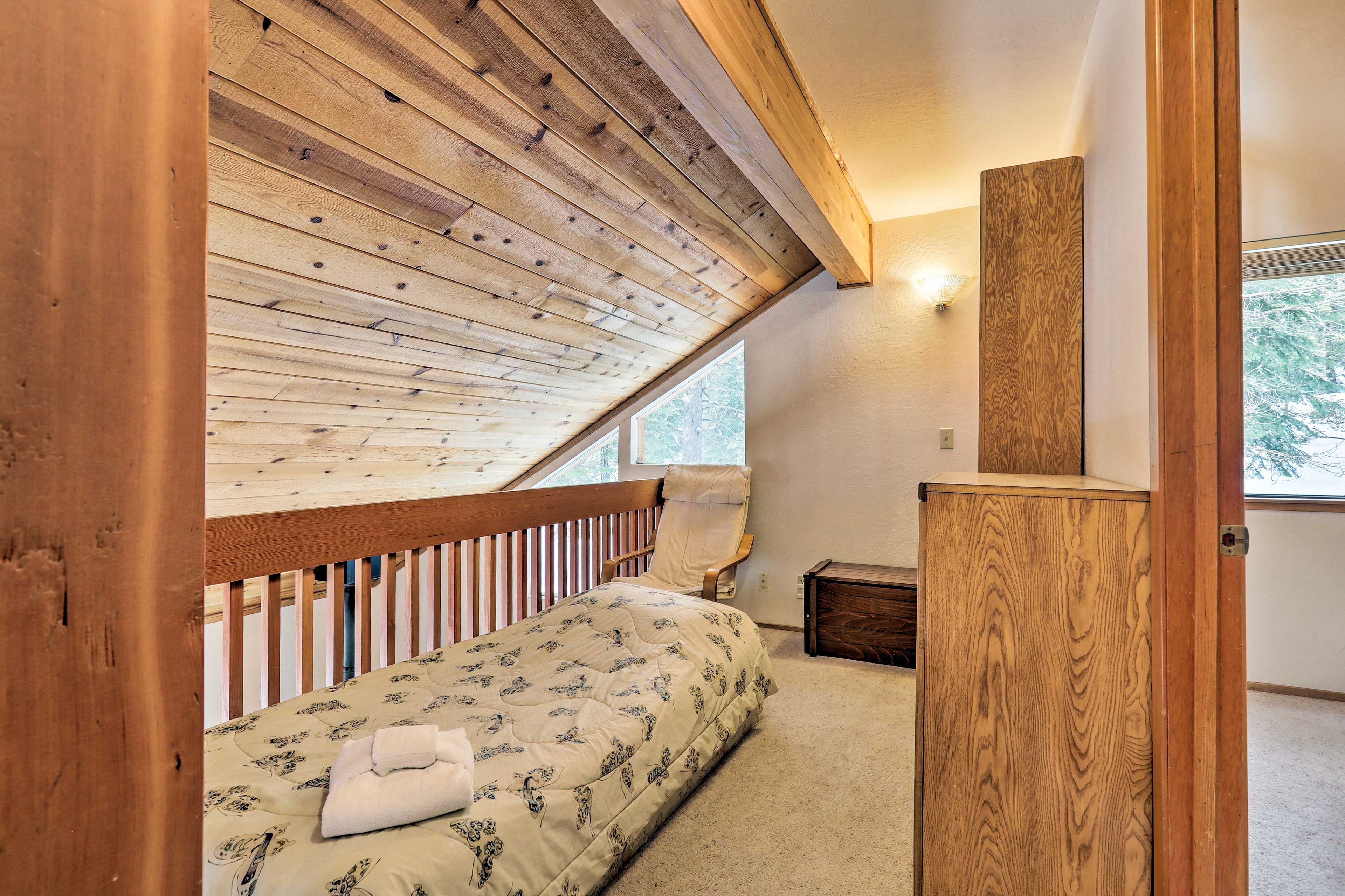 One can claim this cozy space.