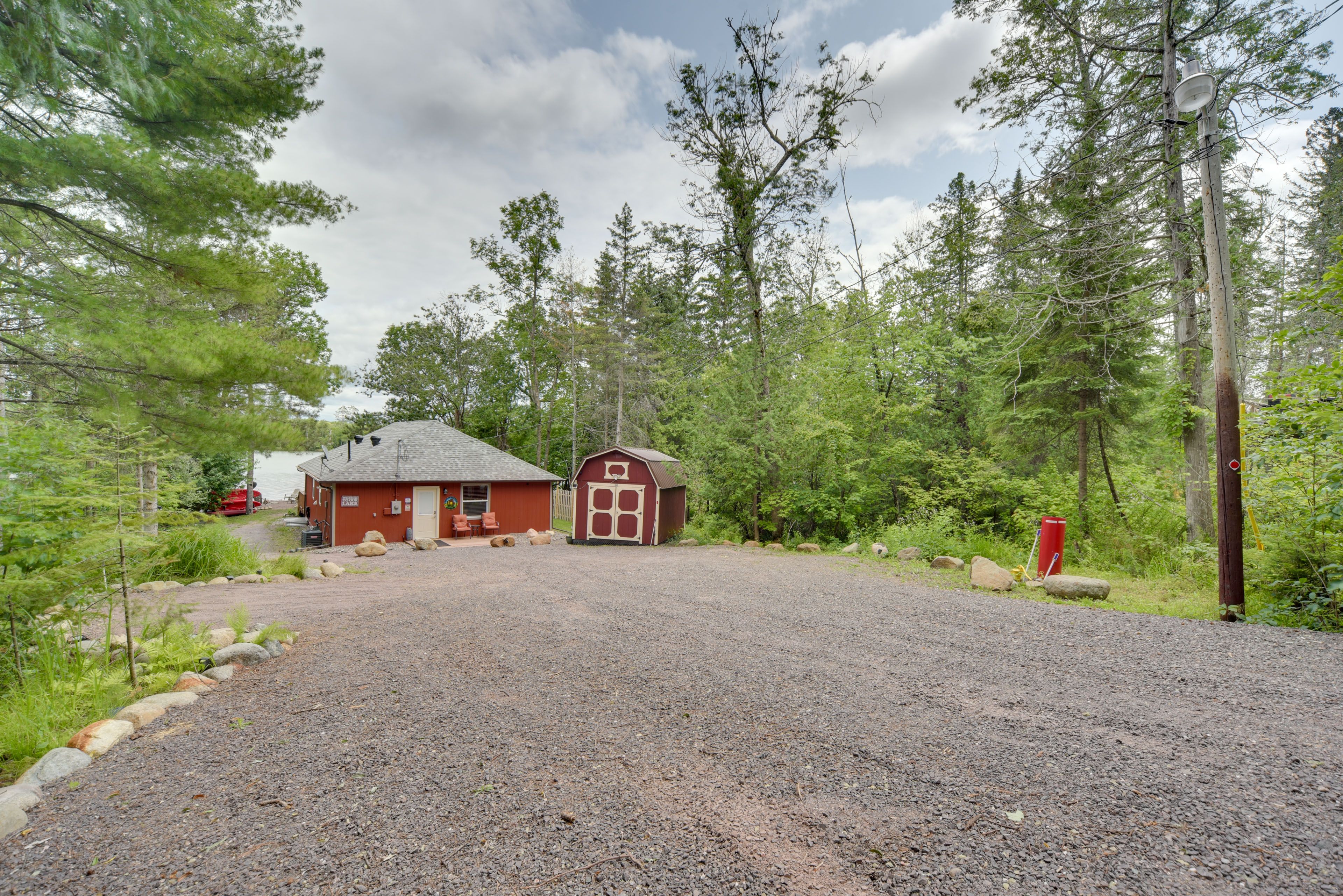 Parking | Gravel Driveway (Ample Parking) | Small RV/Boat Trailer Parking