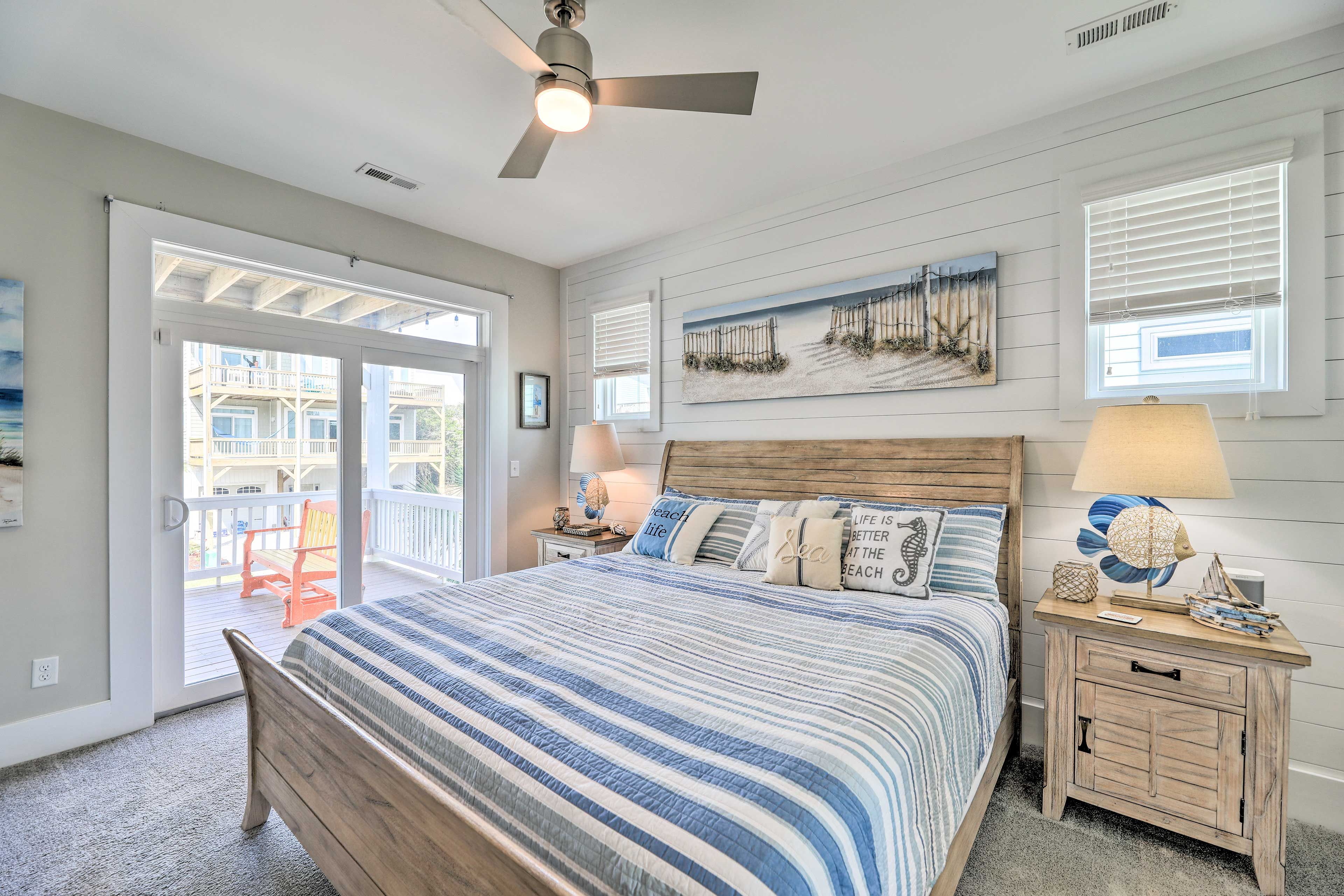 Bedroom 1 | King Bed | Linens Provided