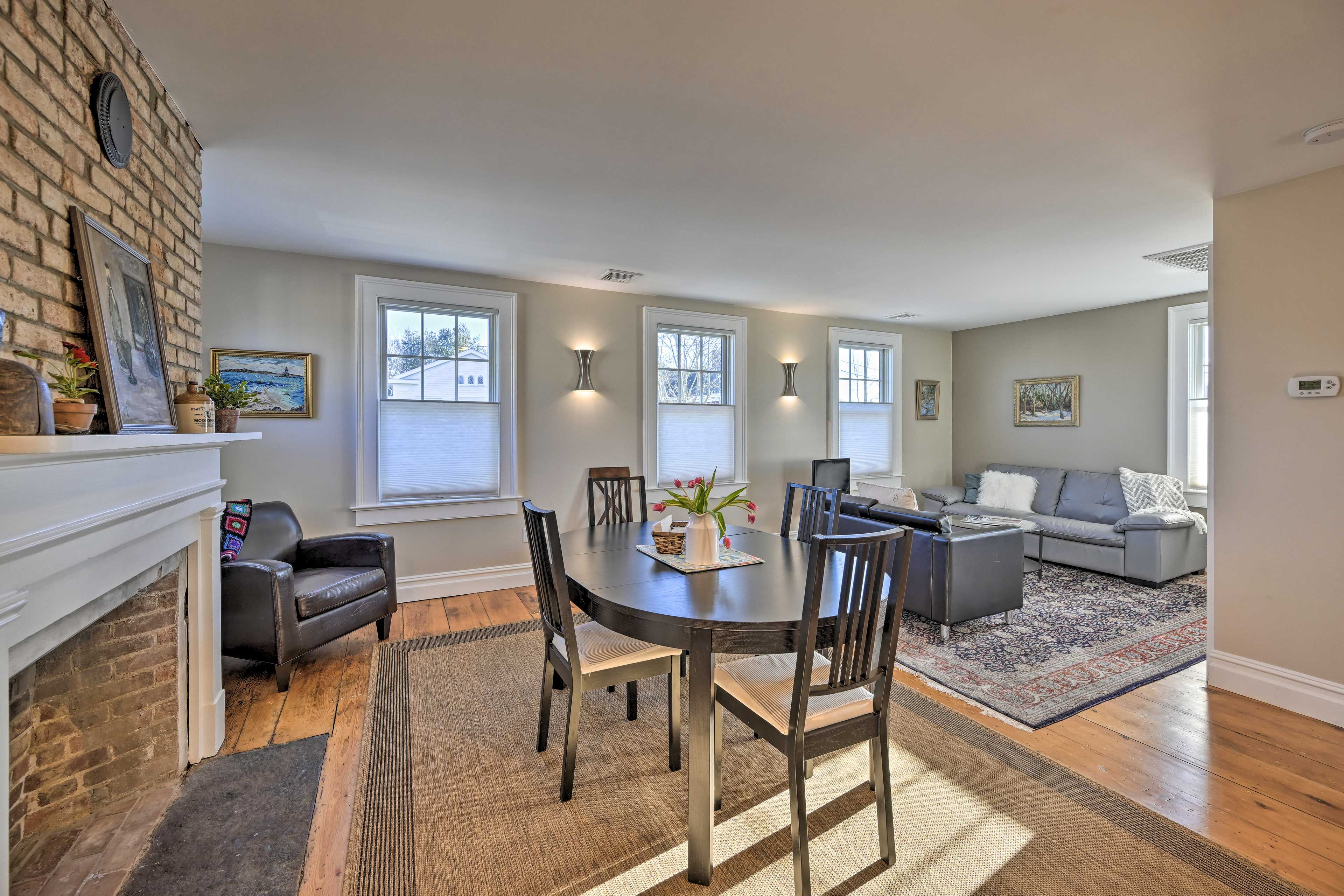 Greenport Vacation Rental | 1BR | 1BA | 600 Sq Ft | Stairs Required
