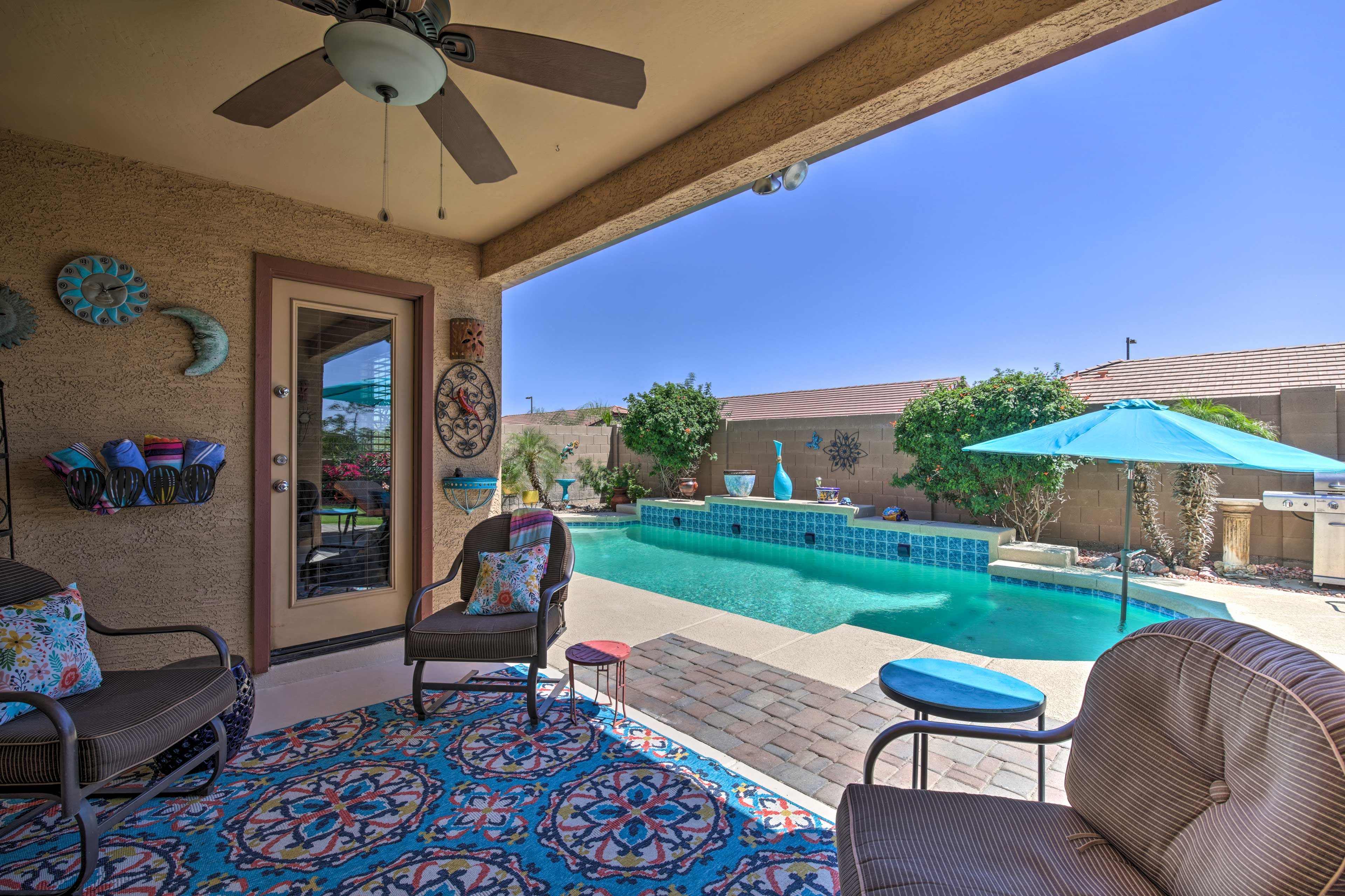 Buckeye Vacation Rental | 4BR | 2BA | Single Story | Step-Free Access