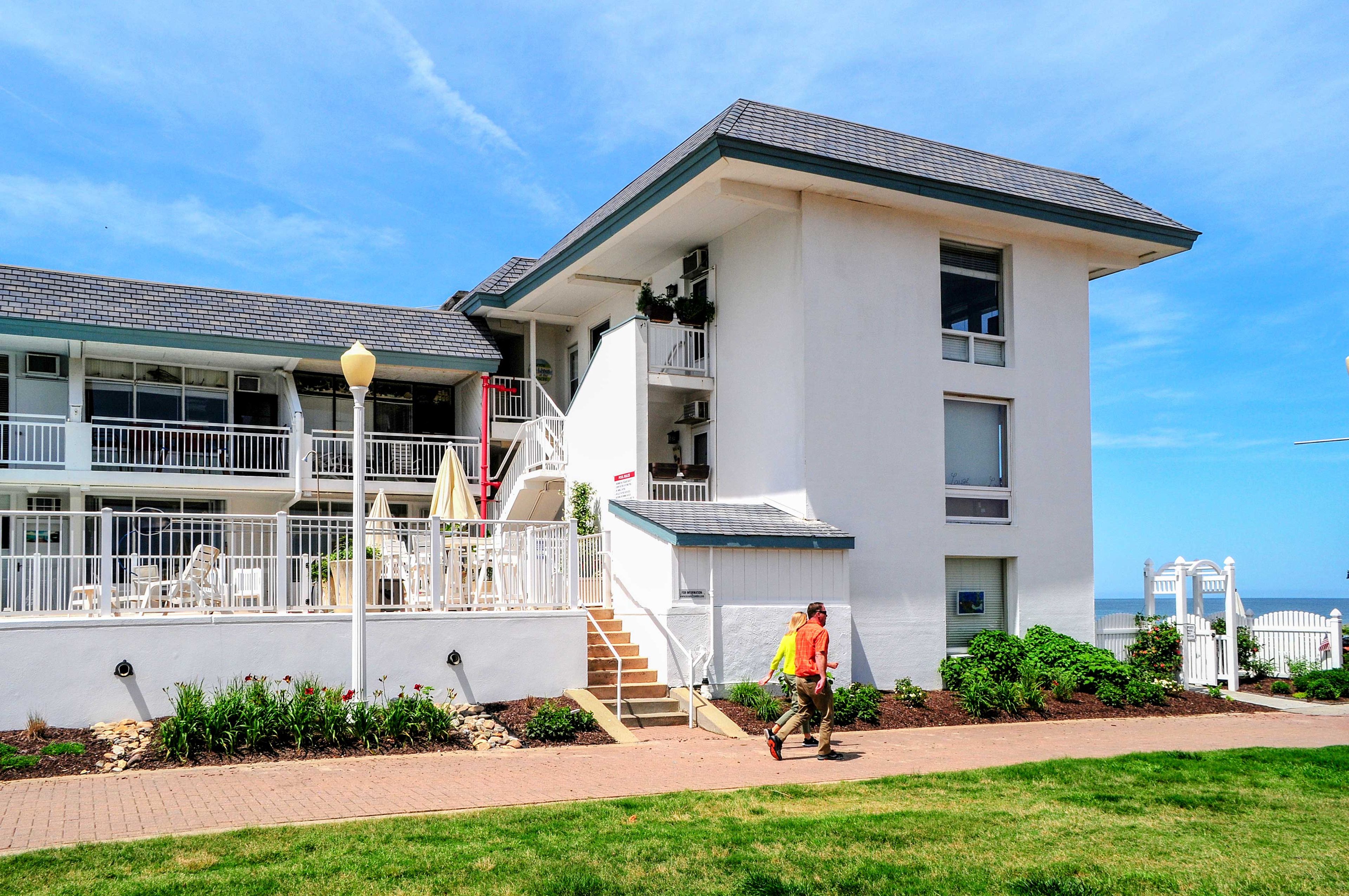 You'll be just a short walk from the beach!