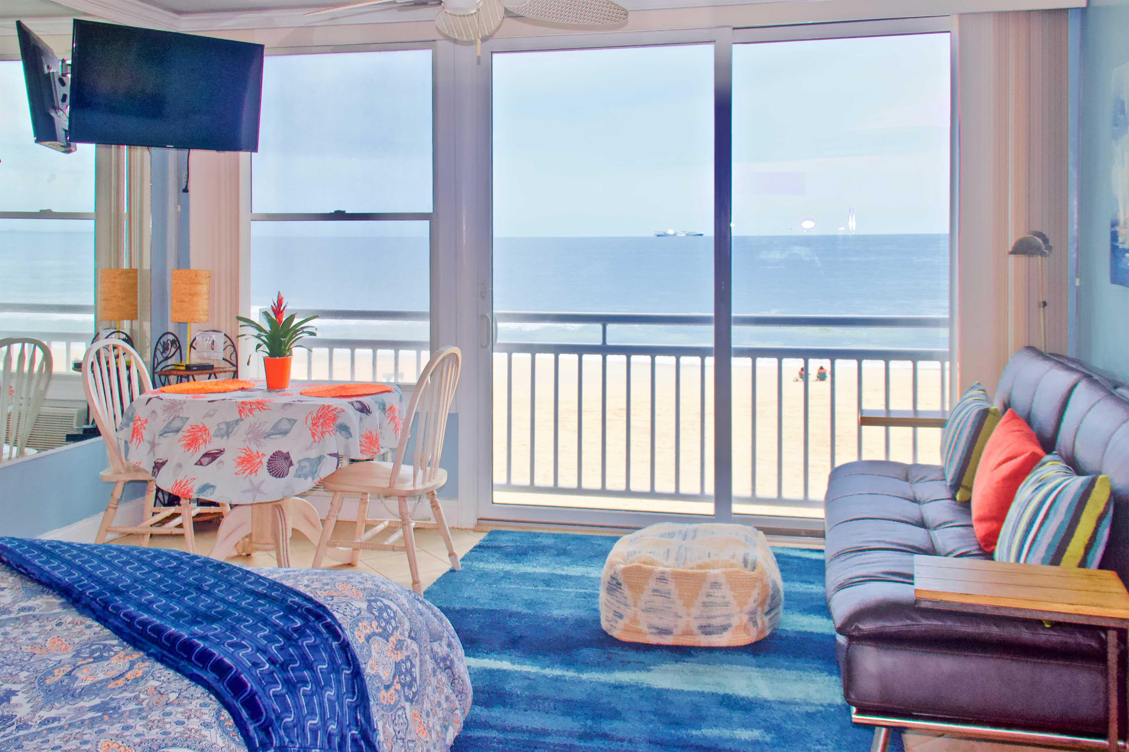 Enjoy a meal with a view.