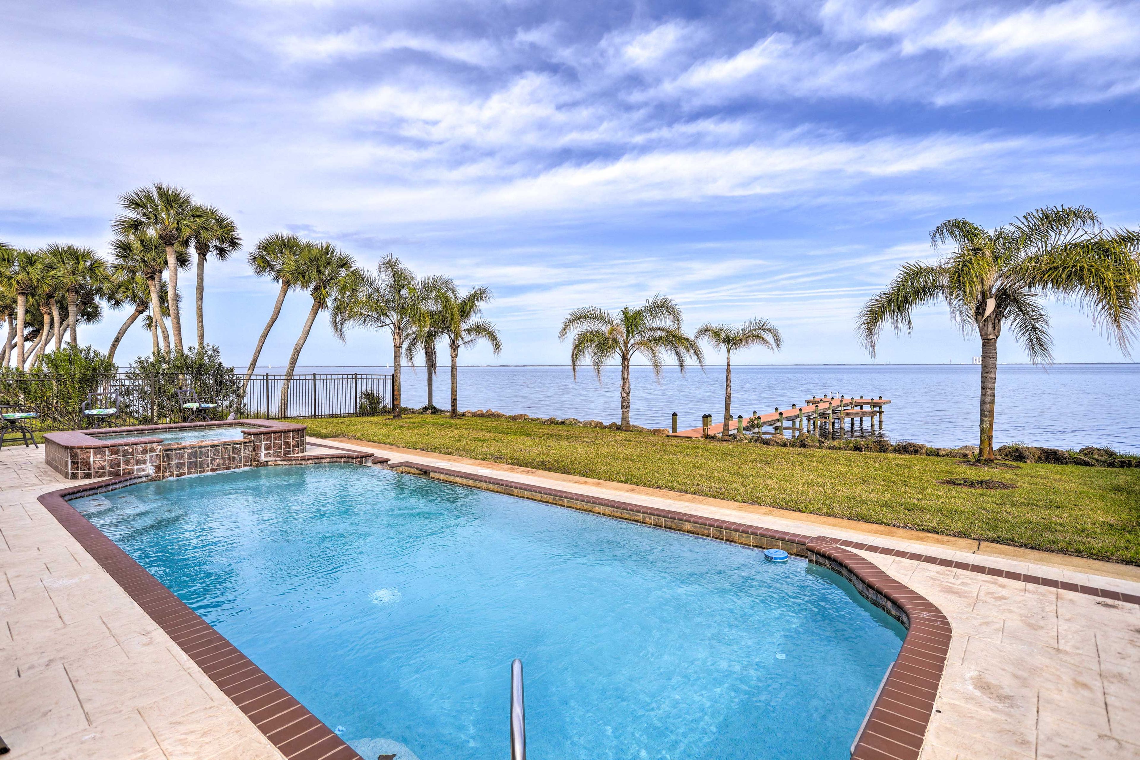 Exterior | Private Pool & Hot Tub | Dock | Water Access