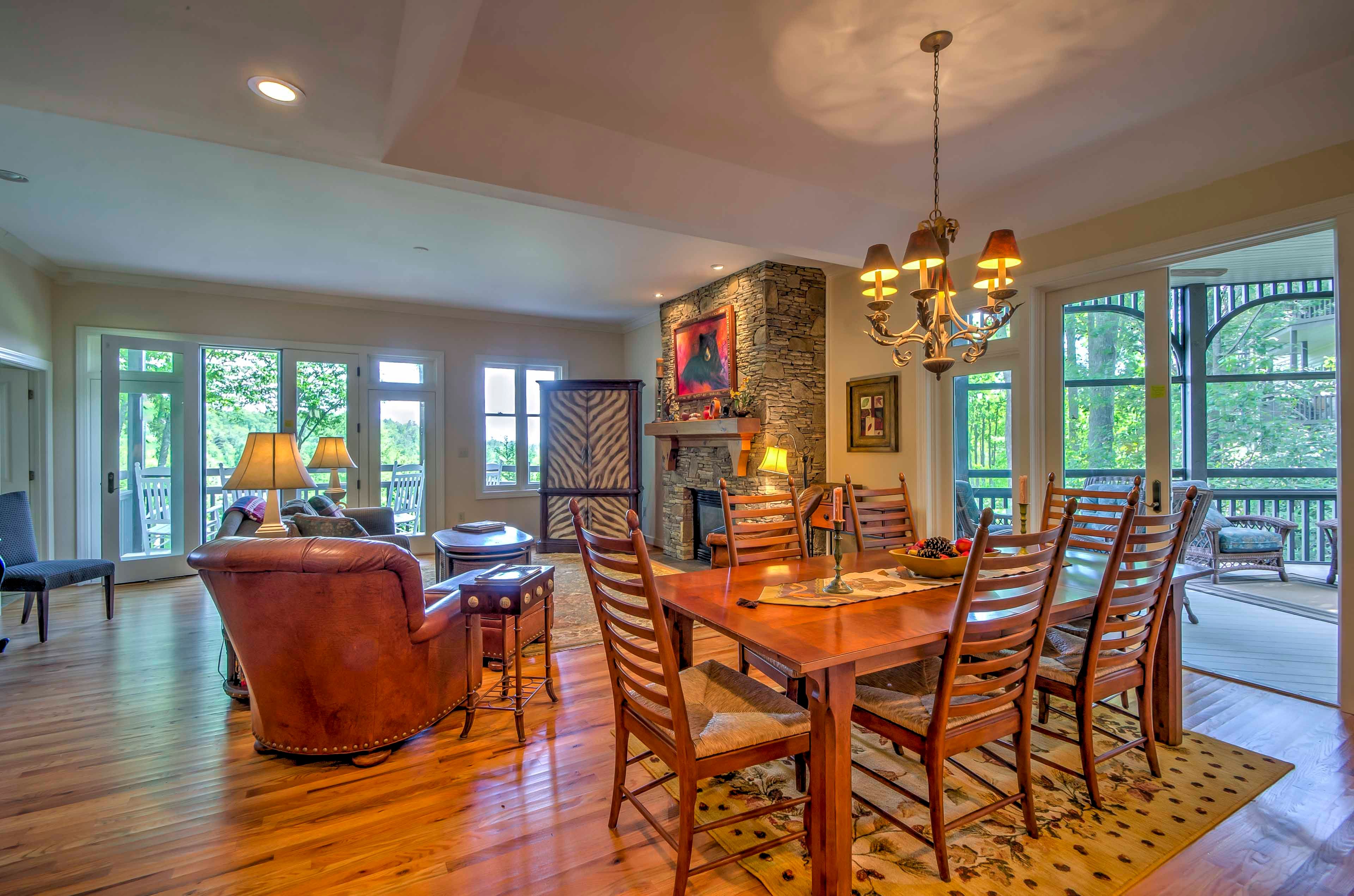 Natural light illuminates the interior.