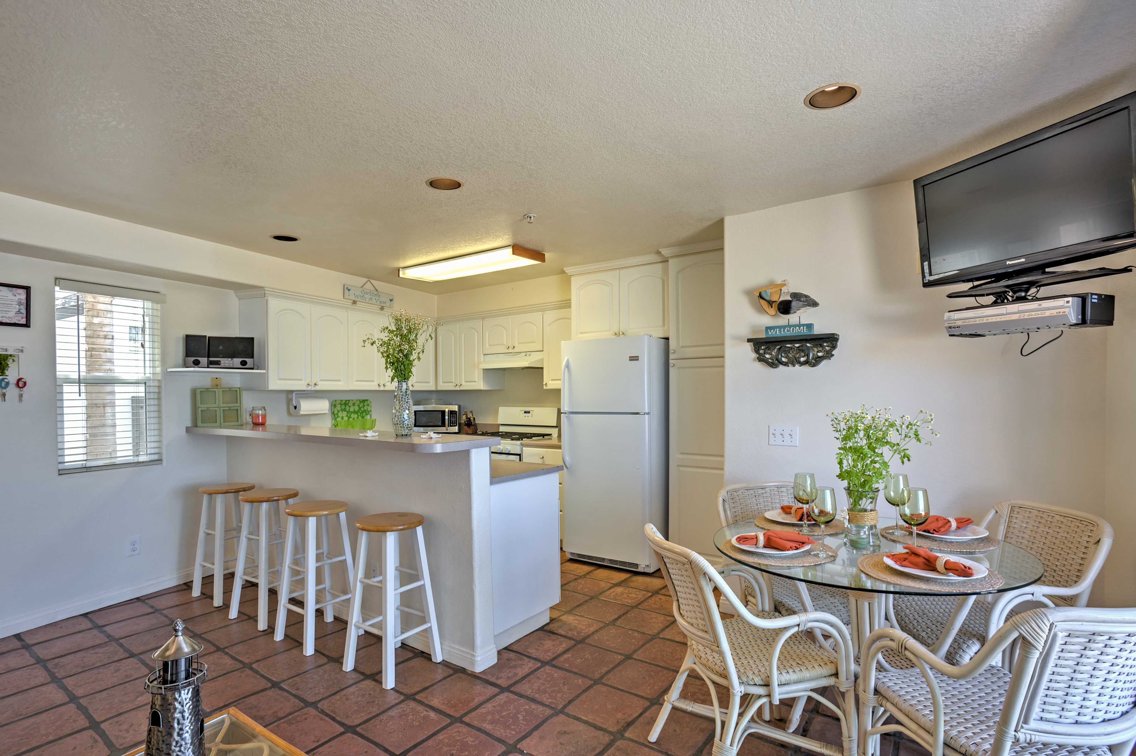 There's plenty of seating for everyone in your group!