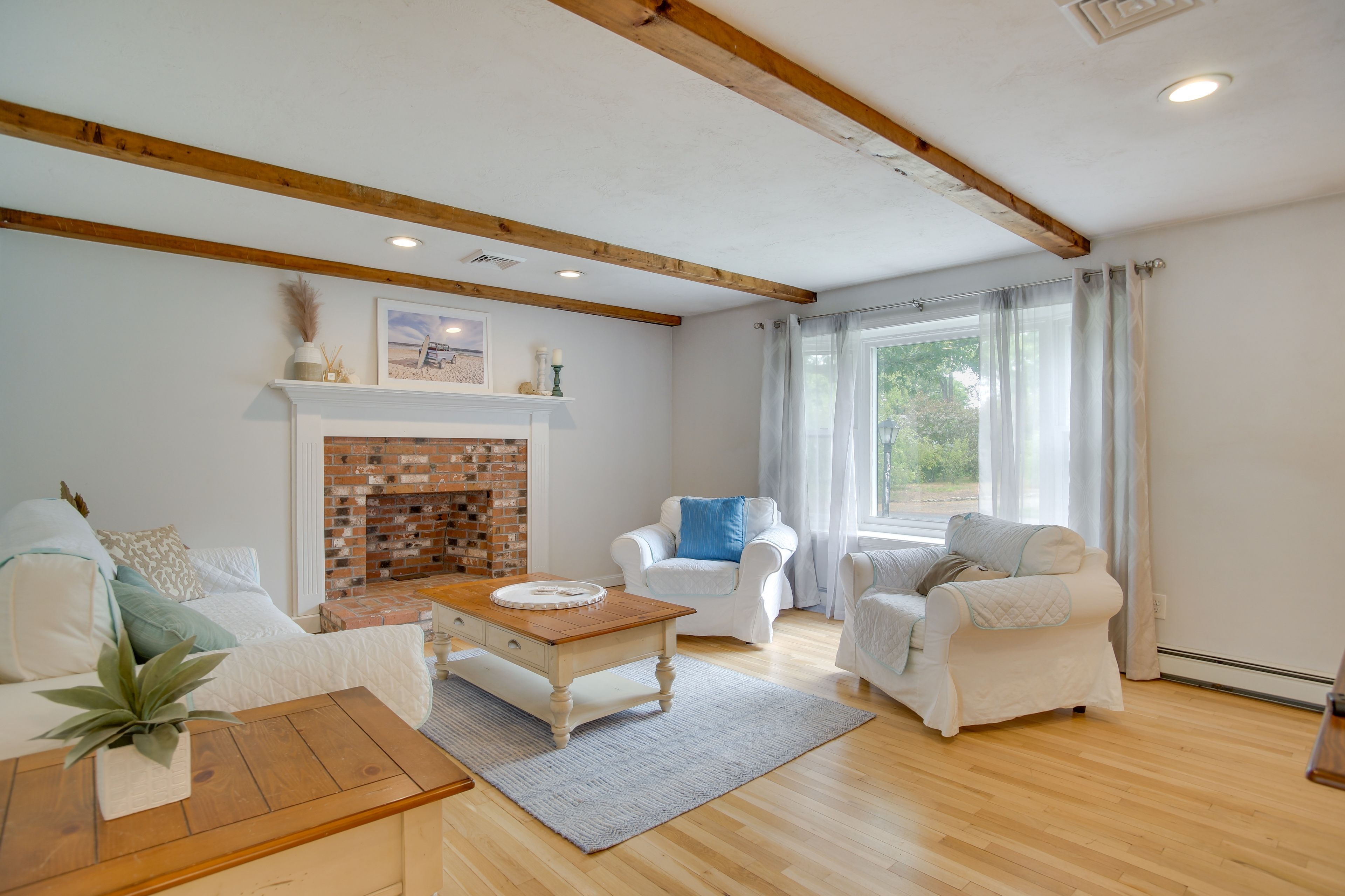 Dennis Vacation Rental | 3BR | 2BA | 1,312 Sq Ft | 3 Stairs Required