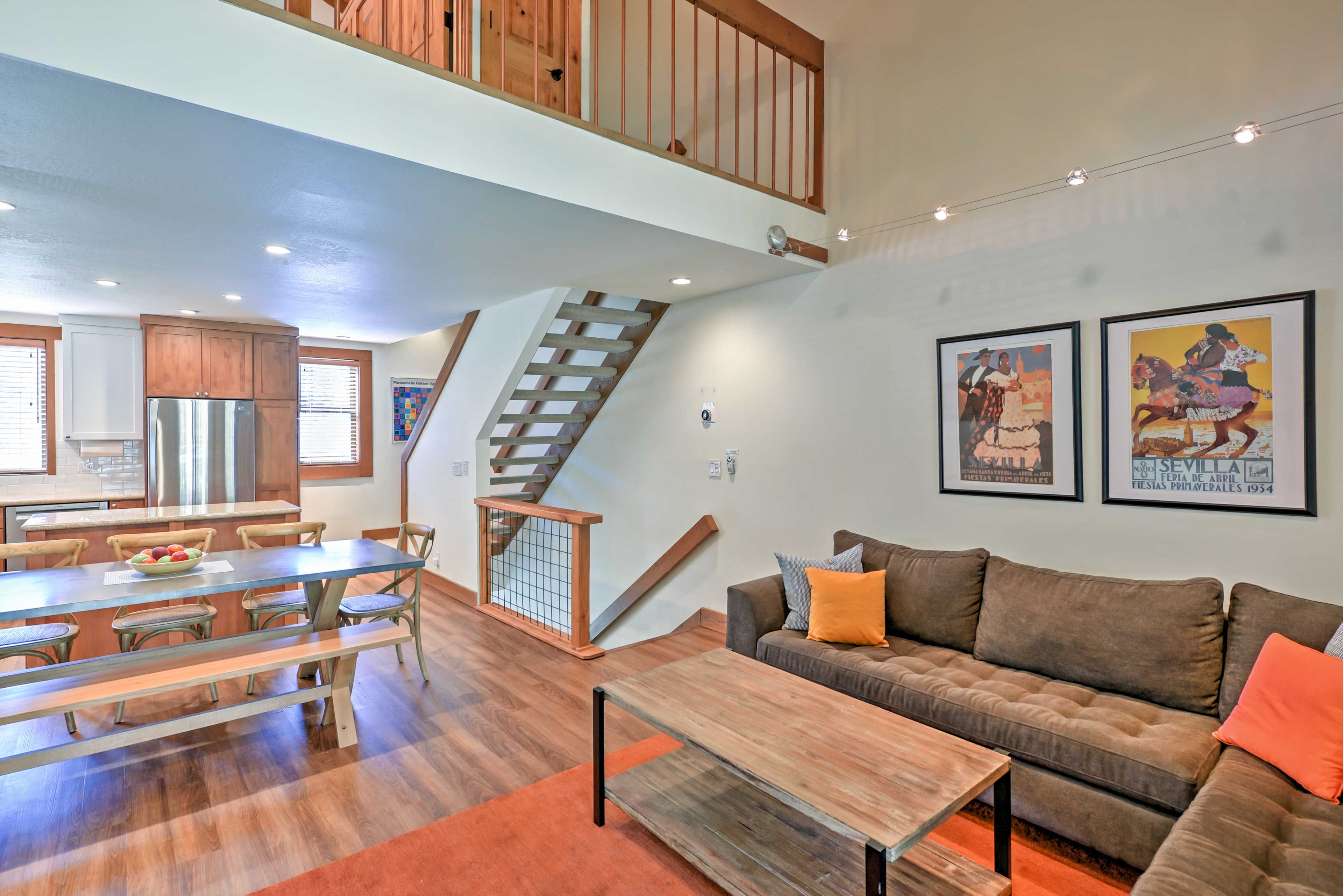 Experience Tahoe from this 3-bedroom, 2-bathroom Truckee vacation rental condo.