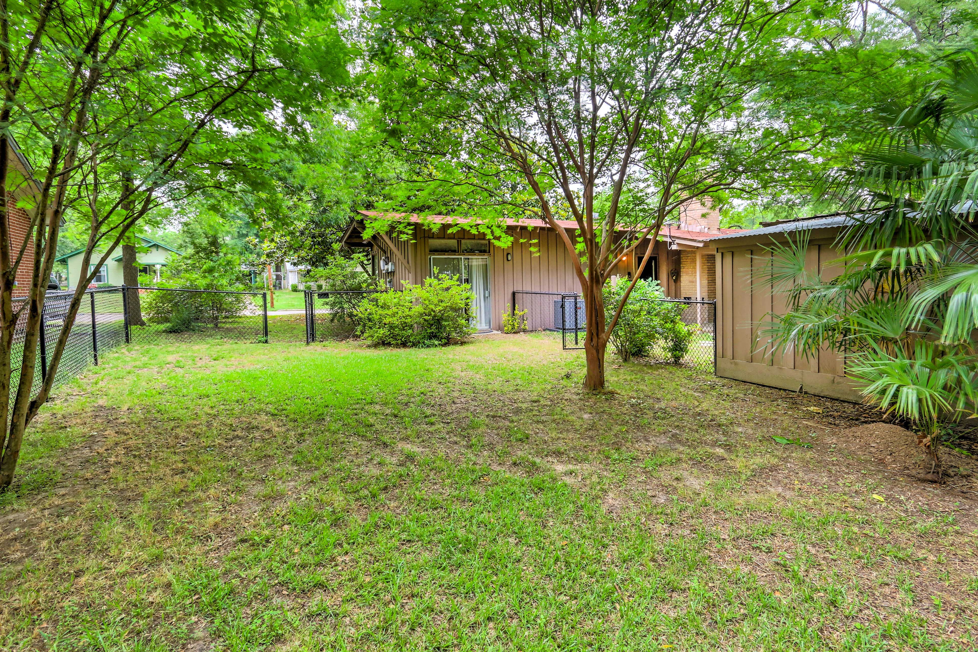 Fenced Yard