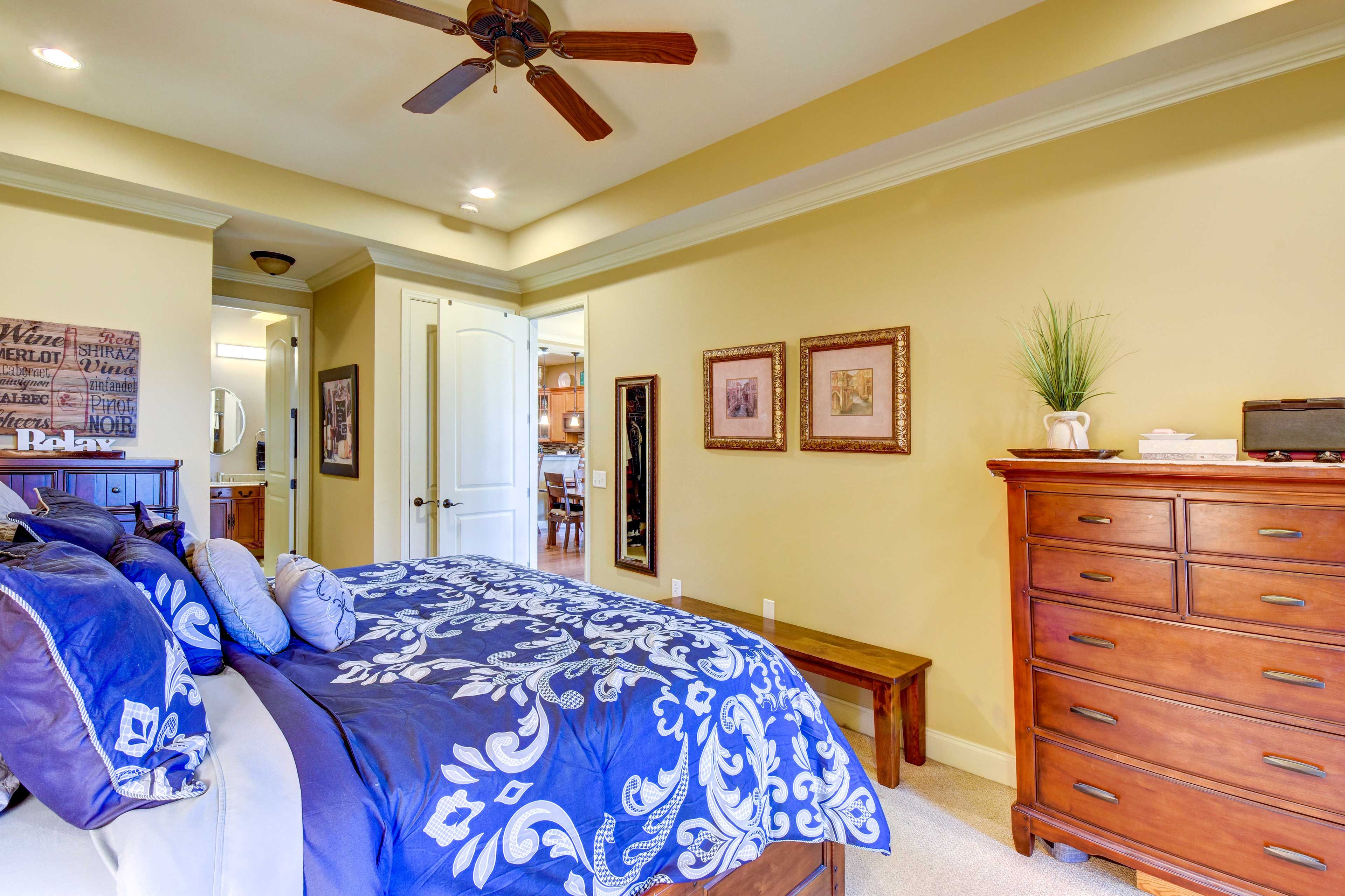 Bedroom 1 | 1st Floor | California King Bed