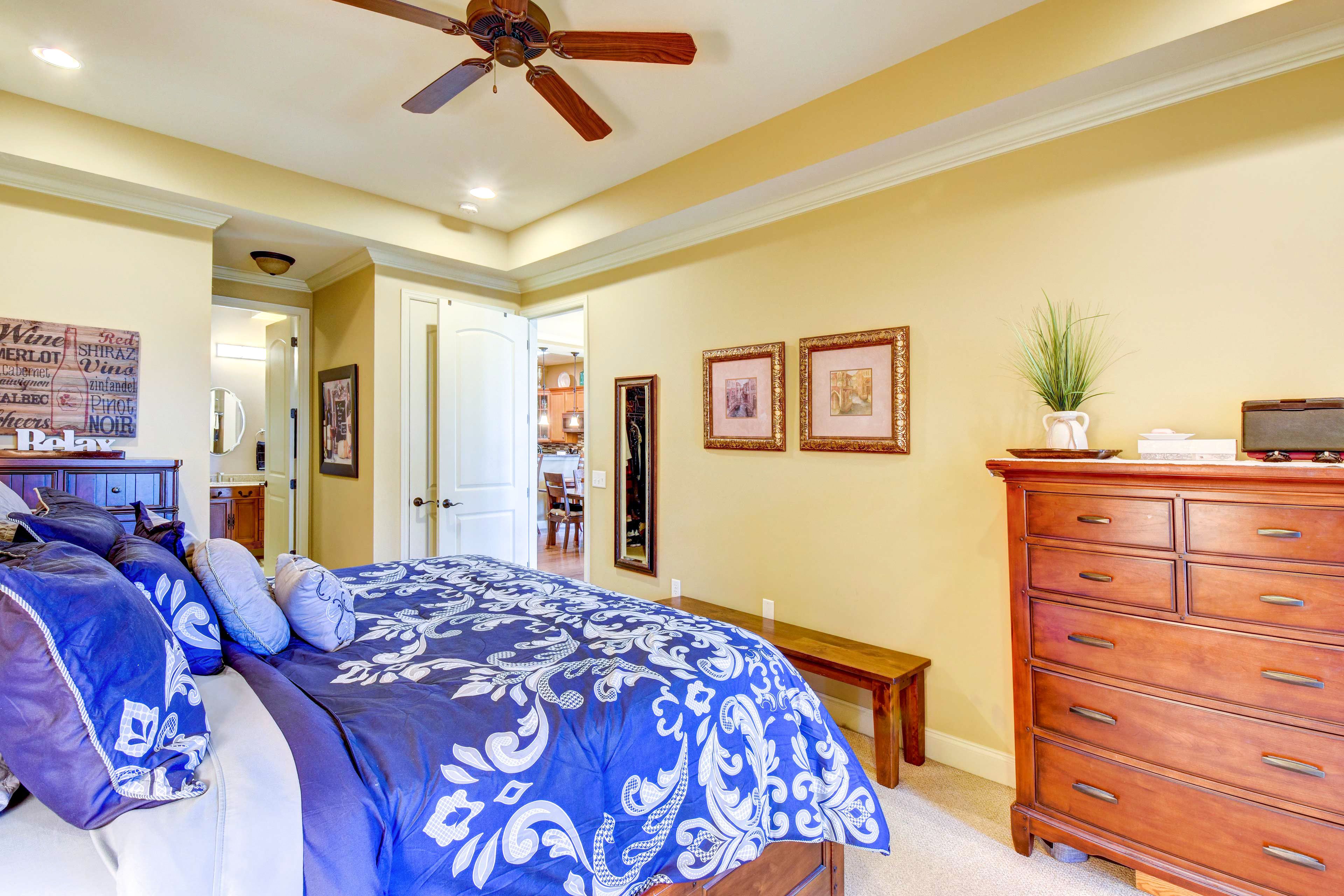 Bedroom 1 | 1st Floor | California King Bed