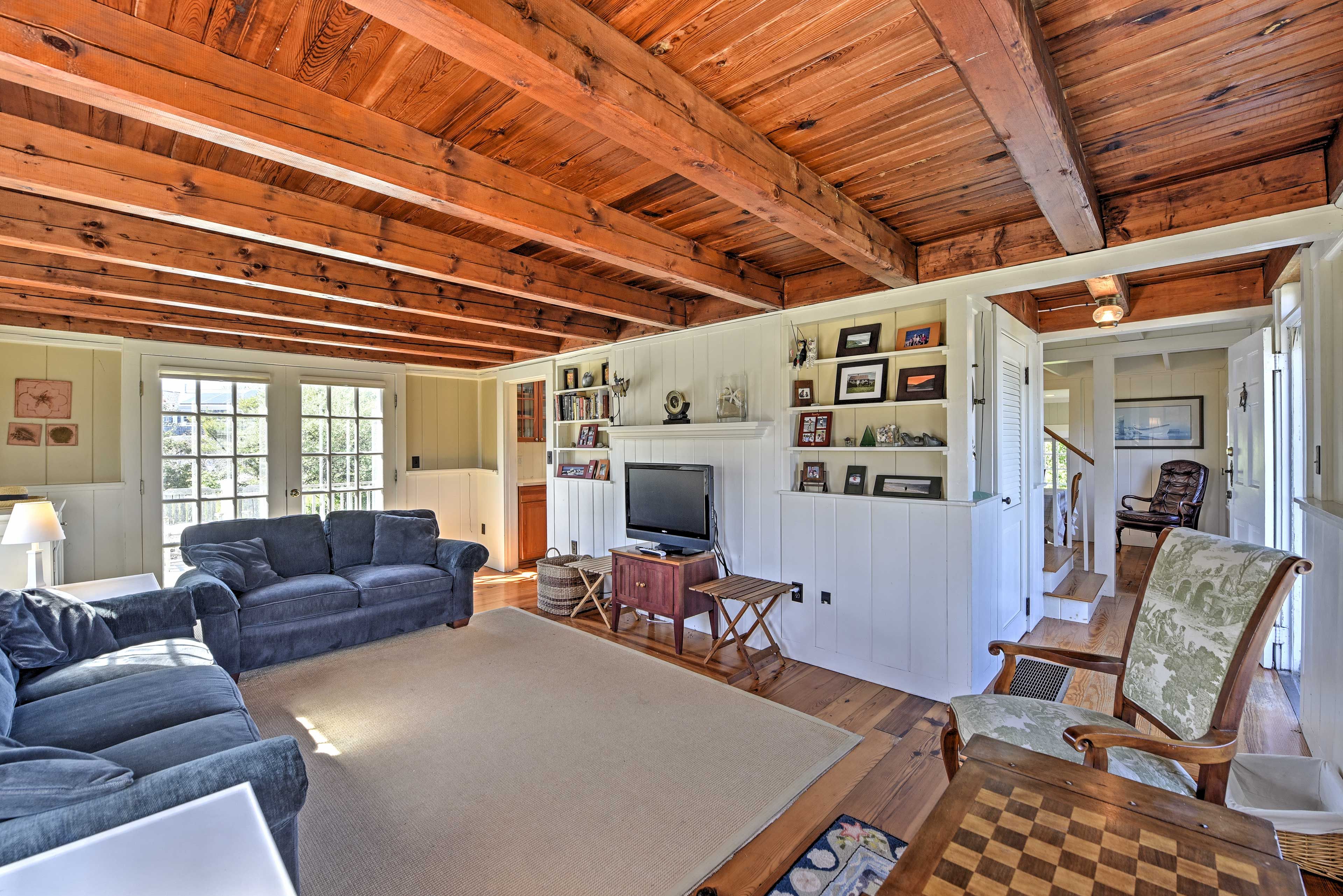 This charming living room will become your favorite place to gather.