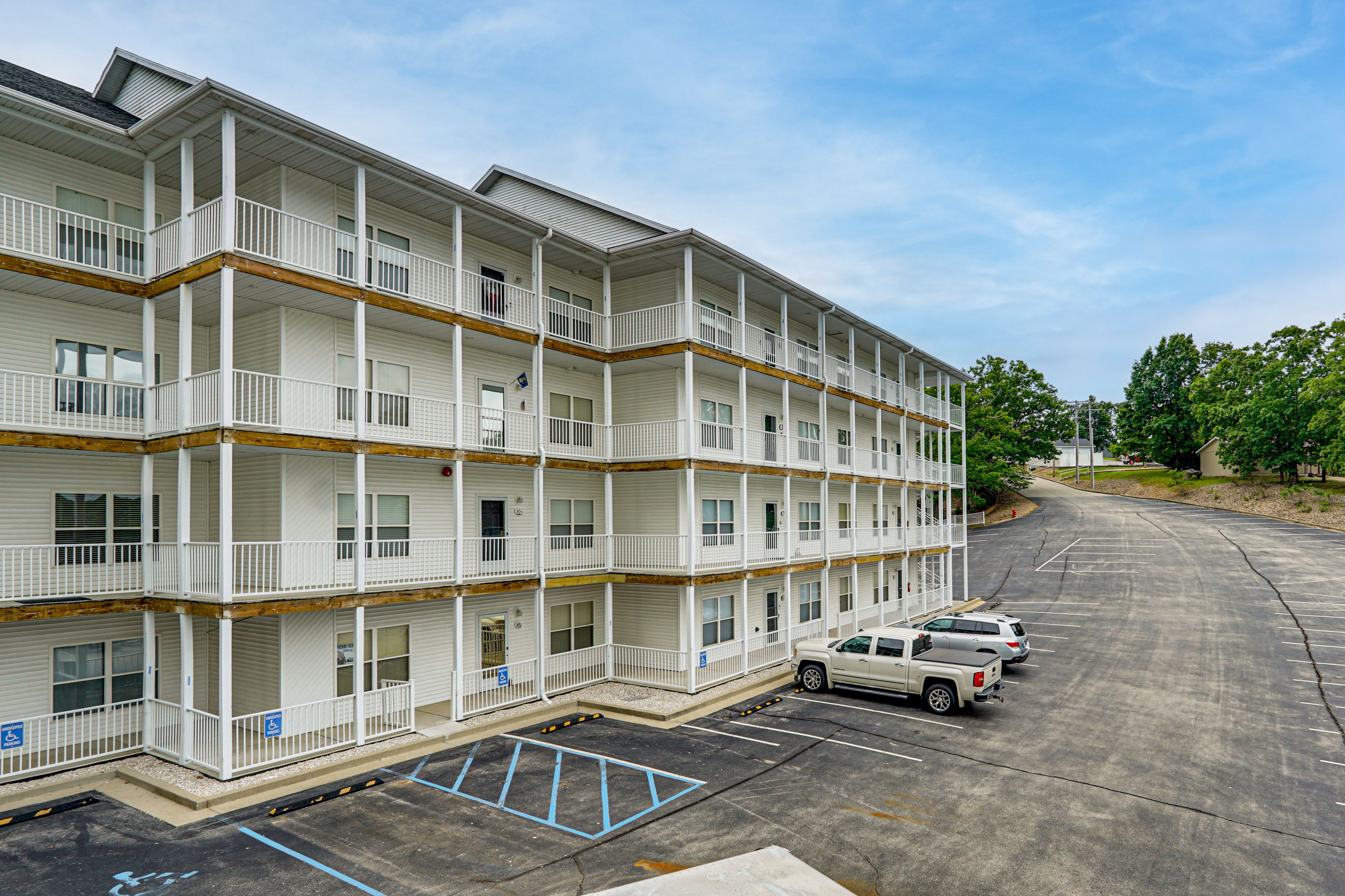 Community Parking Lot (First-Come, First-Served)