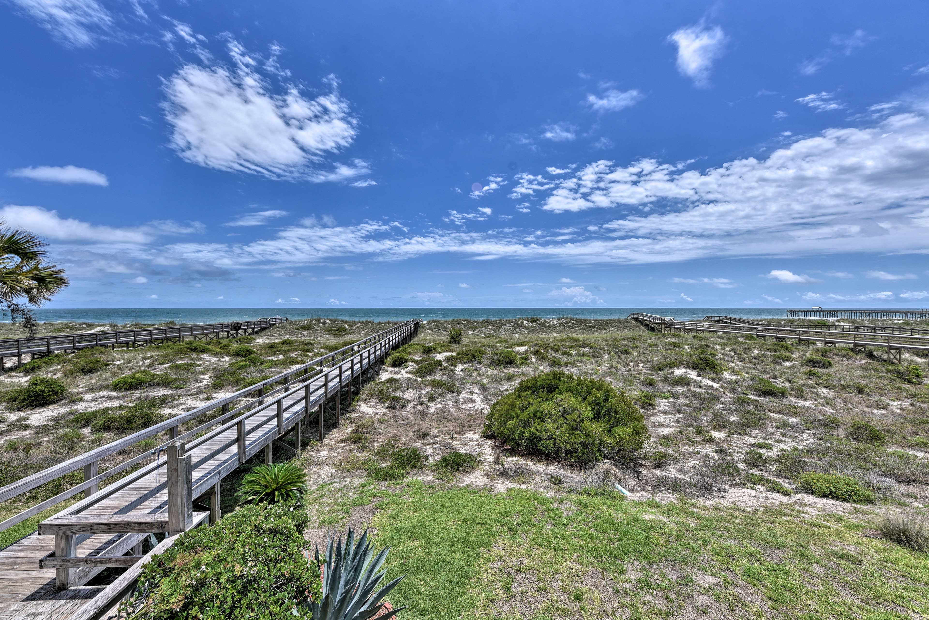 Boardwalk to Beach