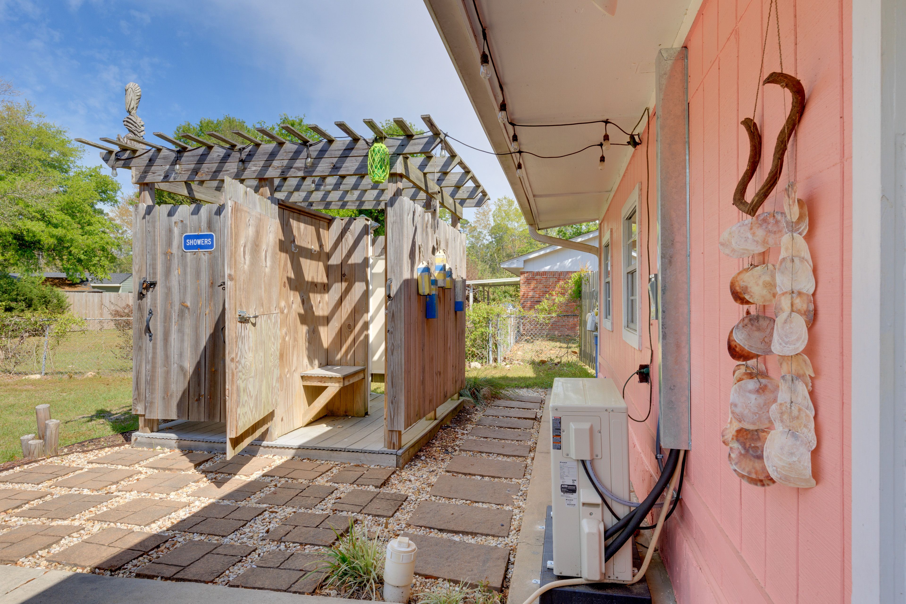 Fenced Backyard | Outdoor Shower
