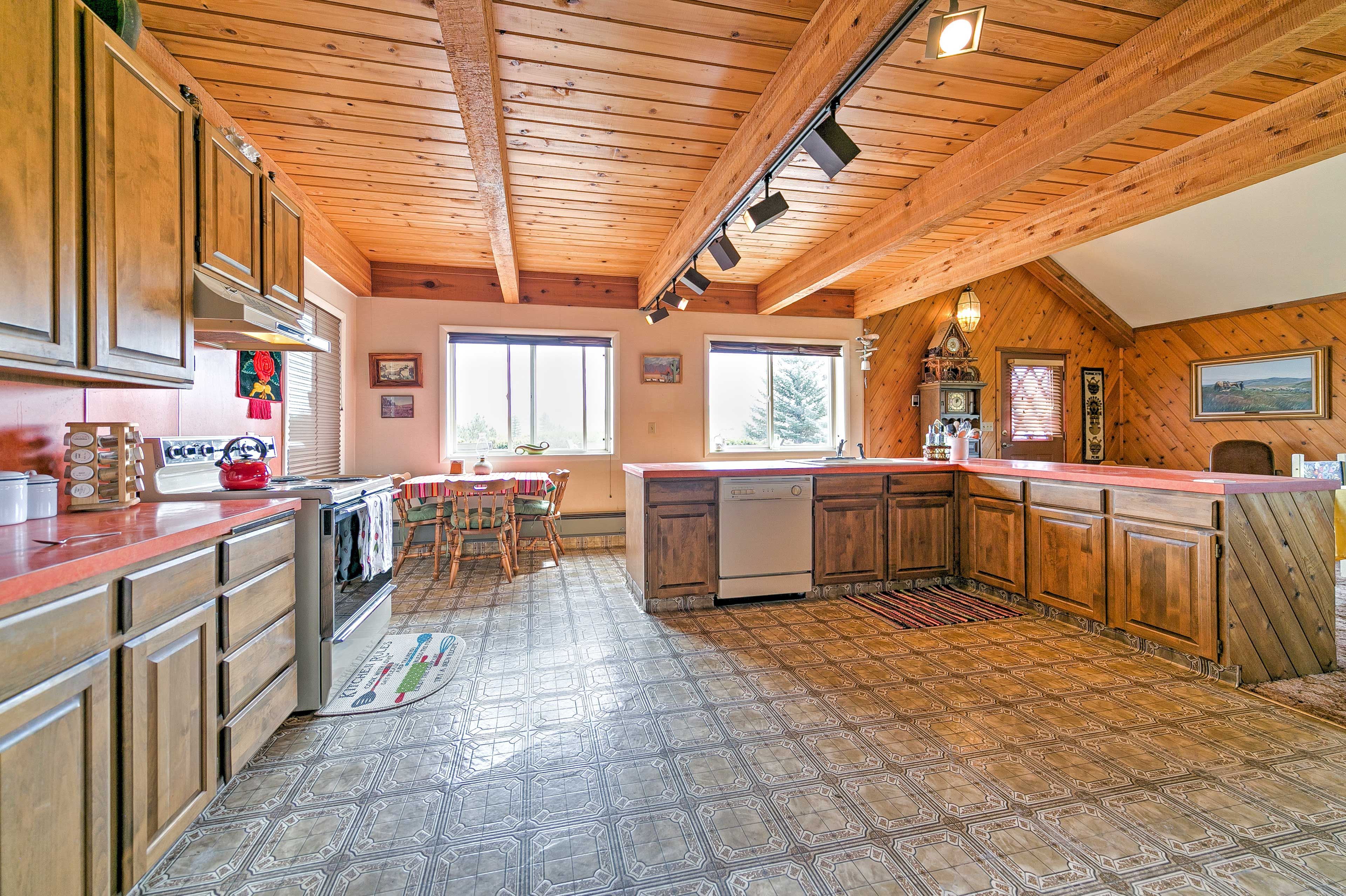 Spacious Kitchen