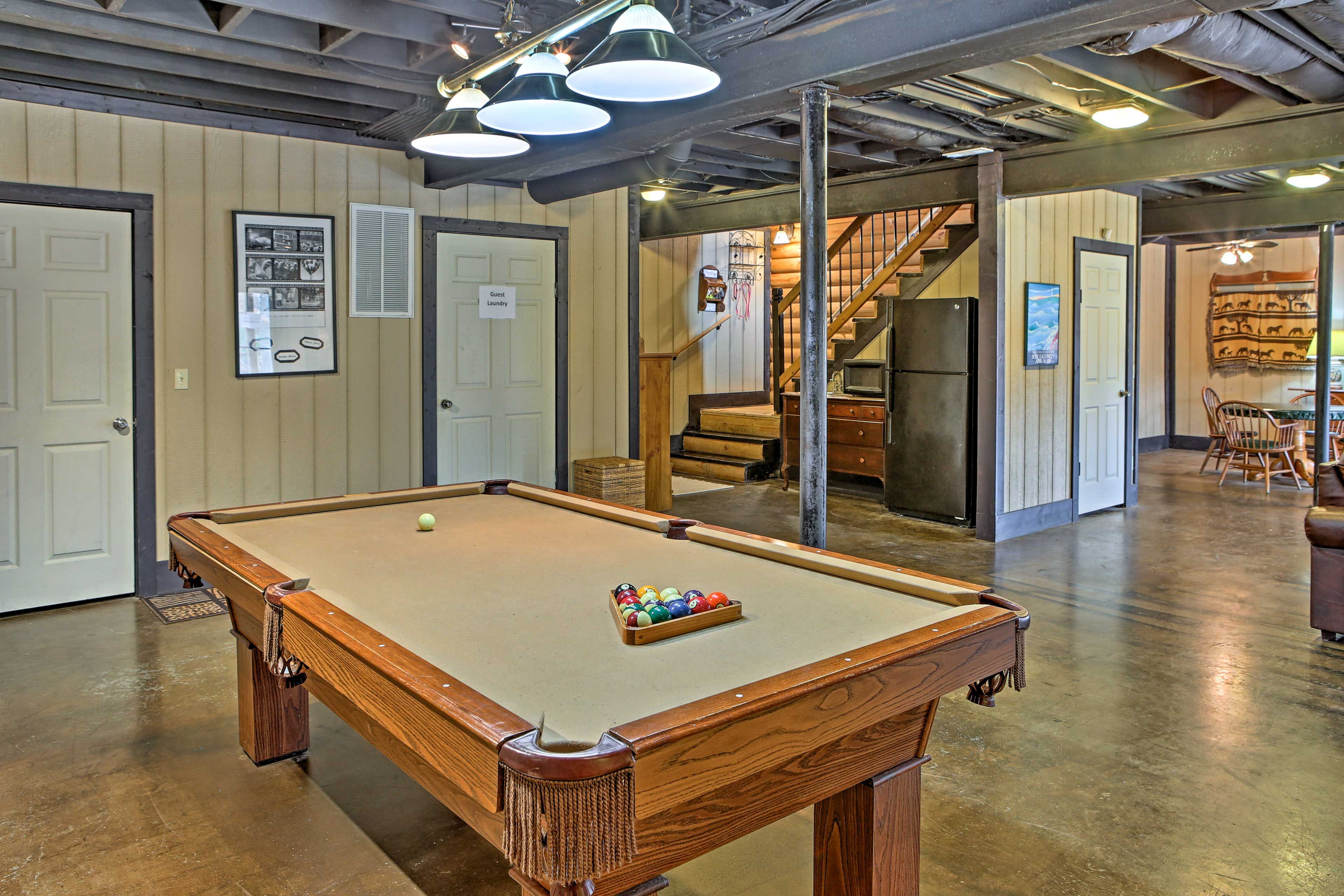 Lower Level | Gas Fireplace | Board Games | Books
