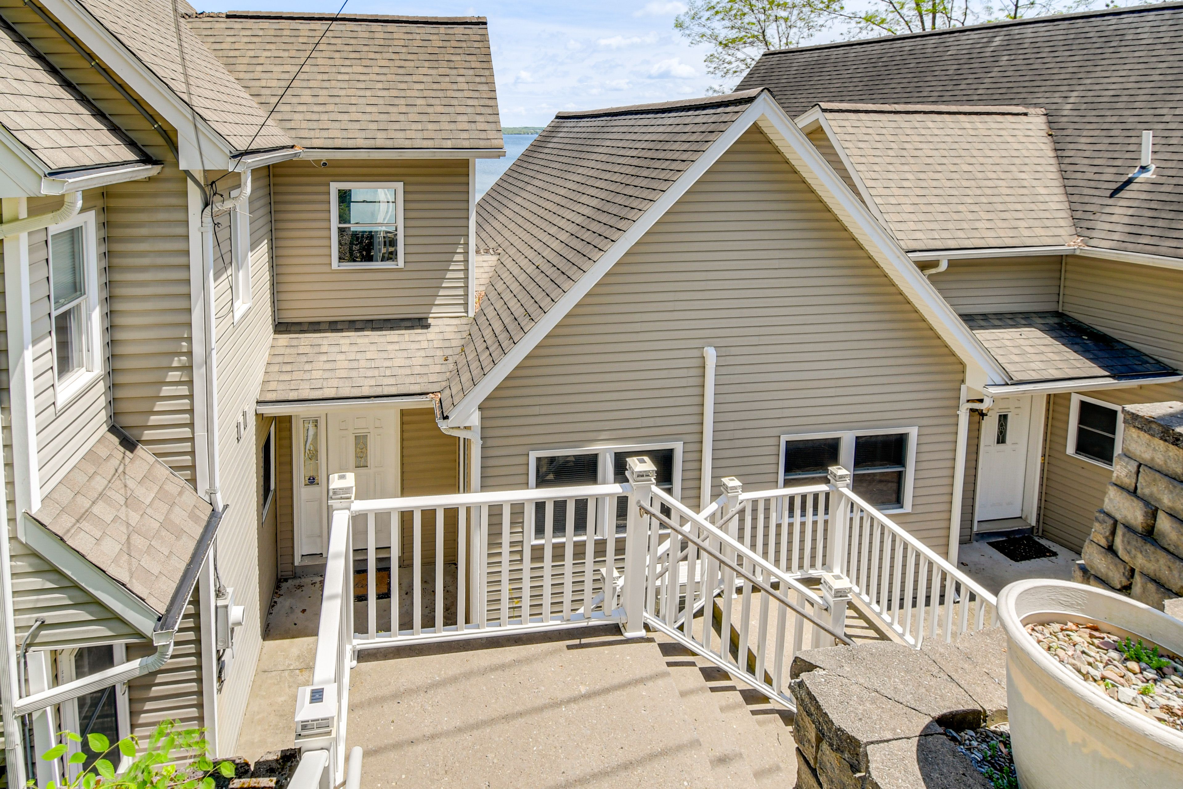 Stairs to Property