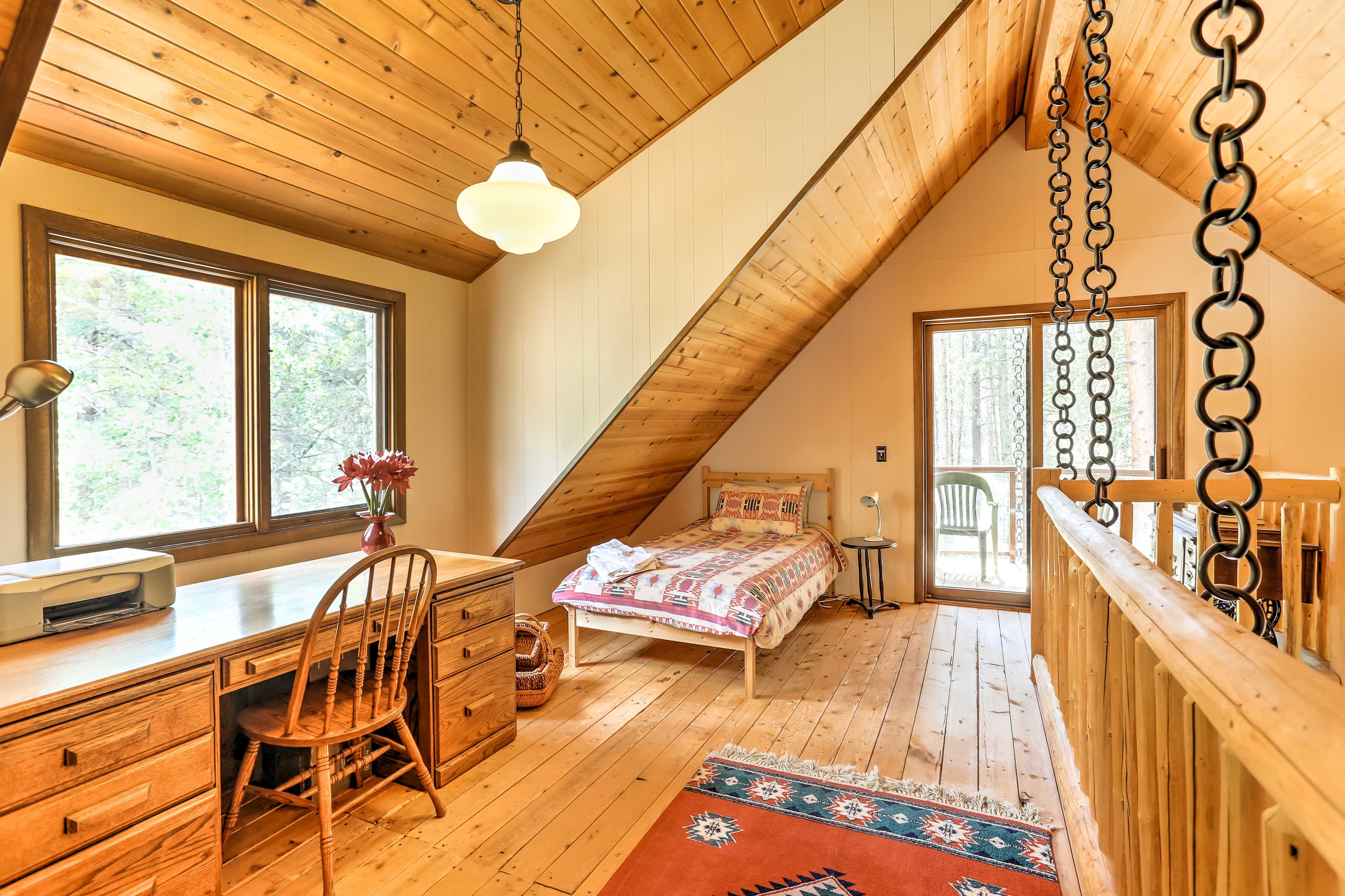 Loft | Twin Bed | Work Desk | Balcony Access