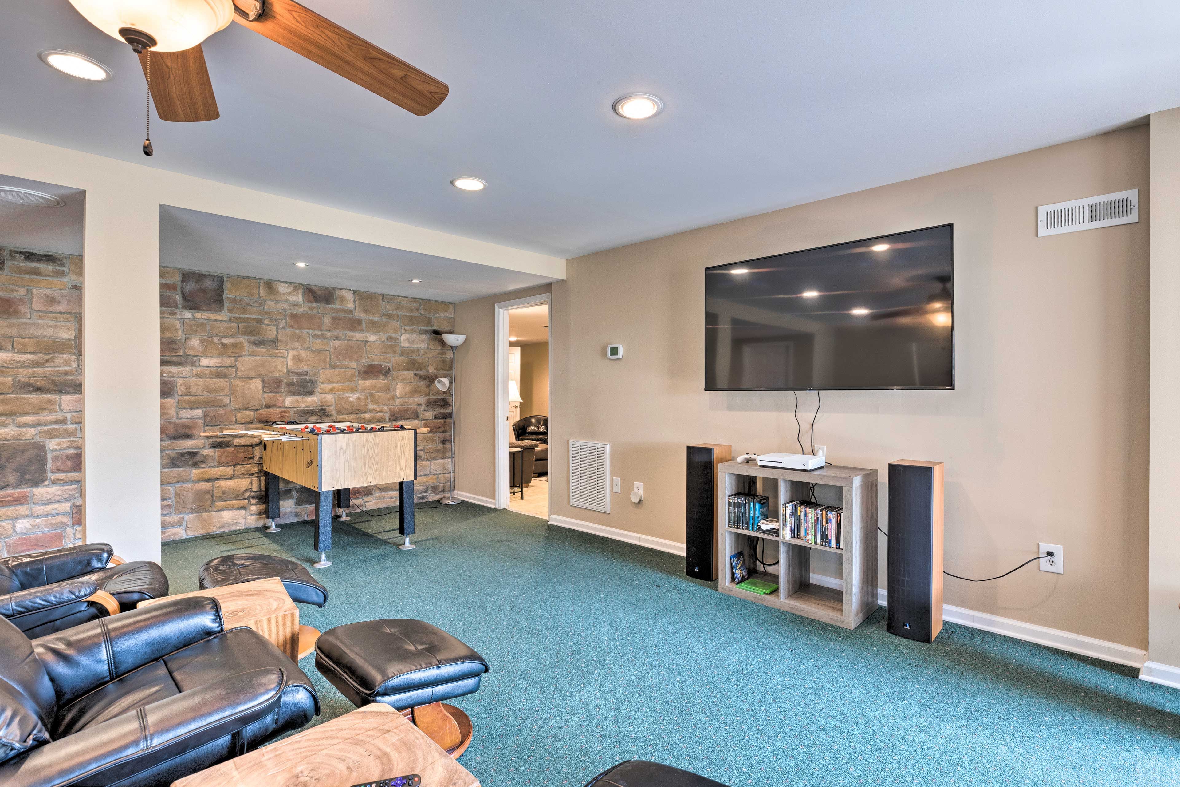 Downstairs Game Room