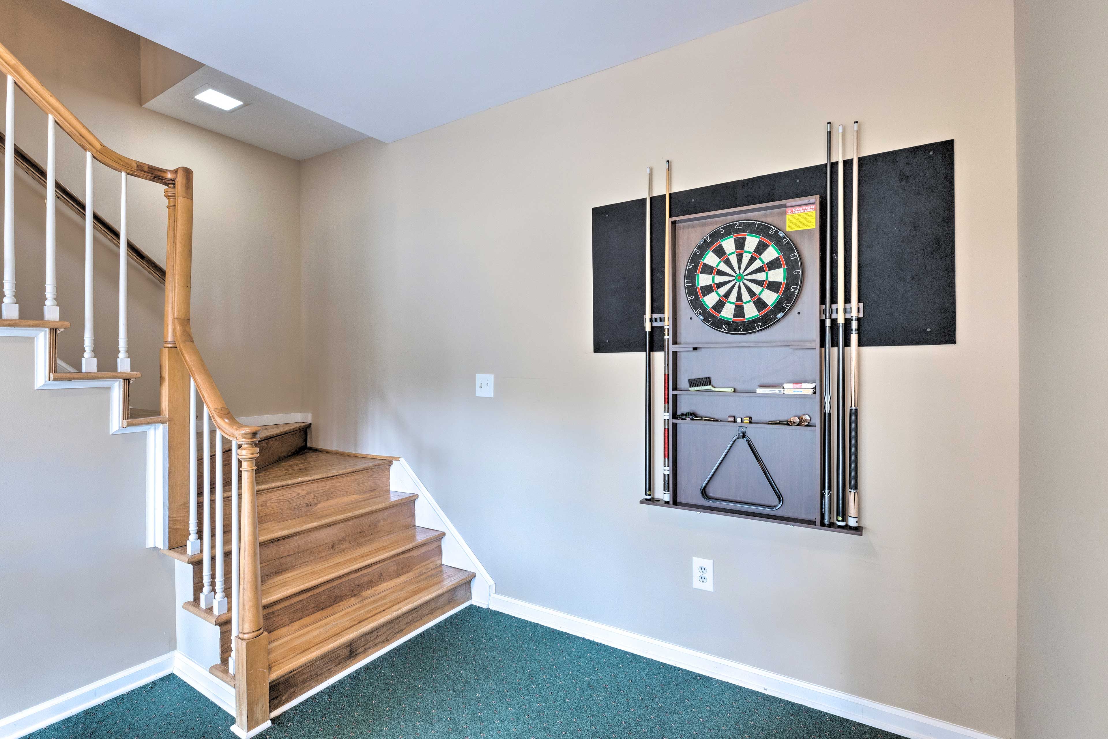 Downstairs Game Room