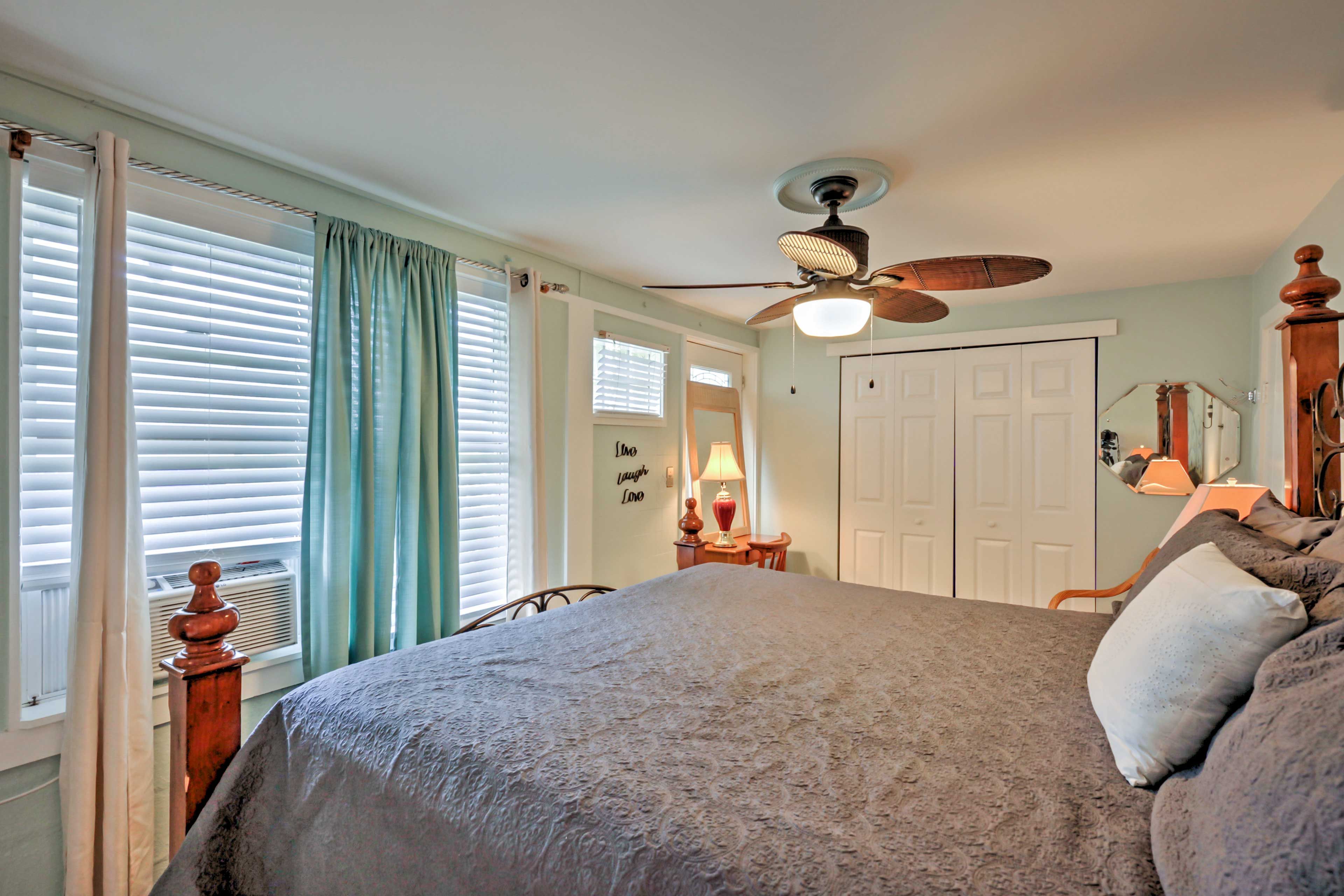 Draw the blinds and get some extra sleep this vacation.