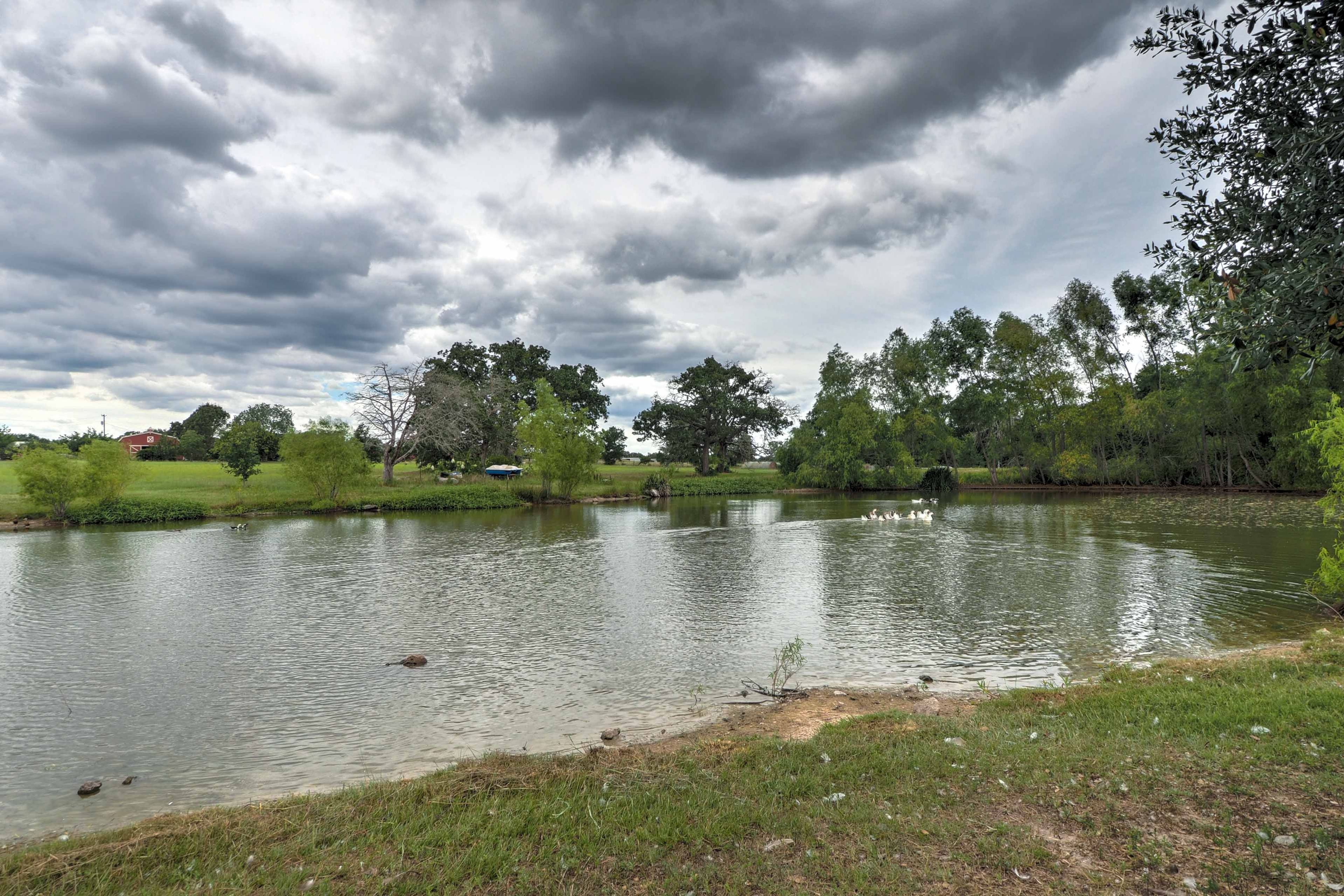 On-Site Fishing Pond