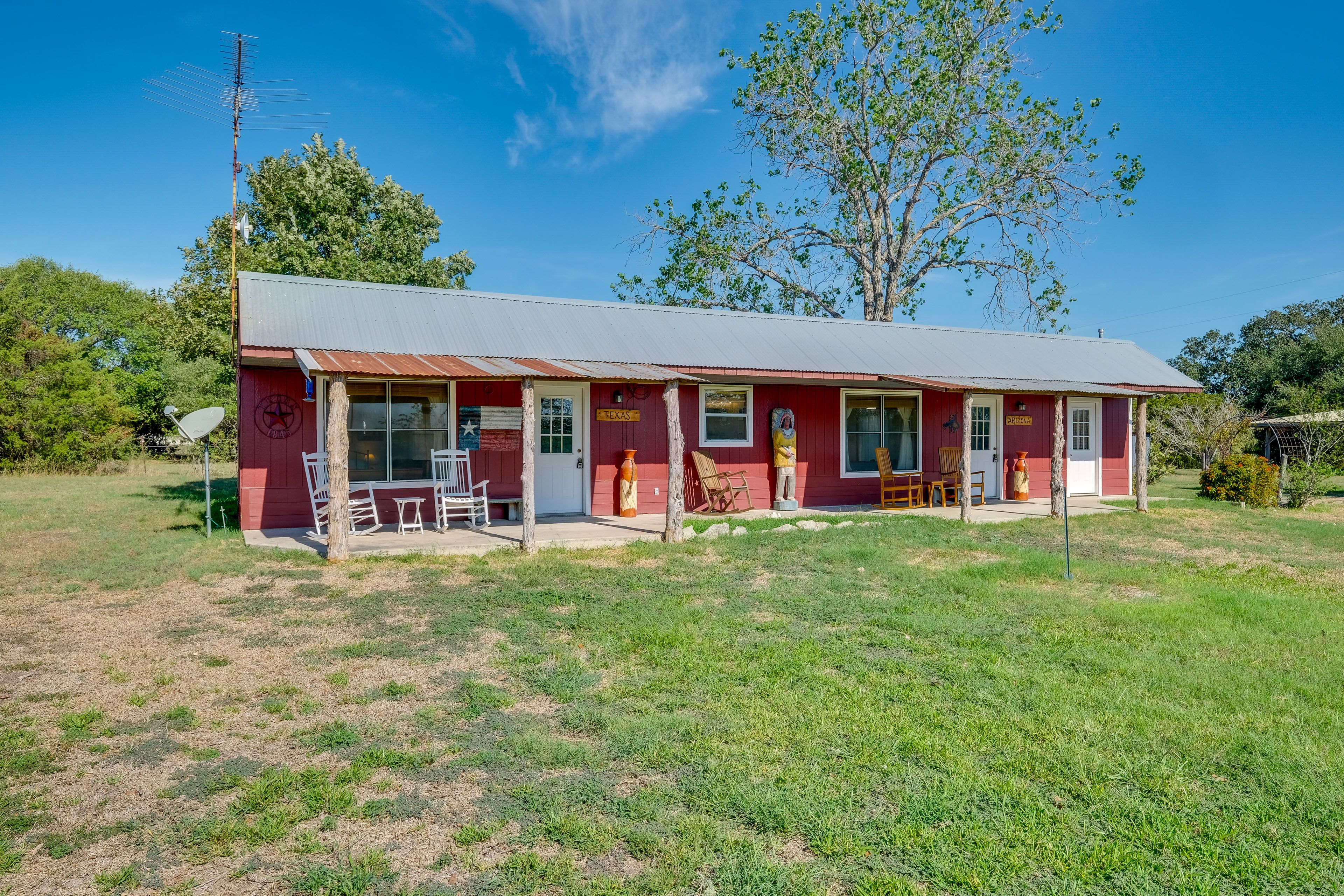 Exterior | Add'l Rental On-Site | Covered Porch