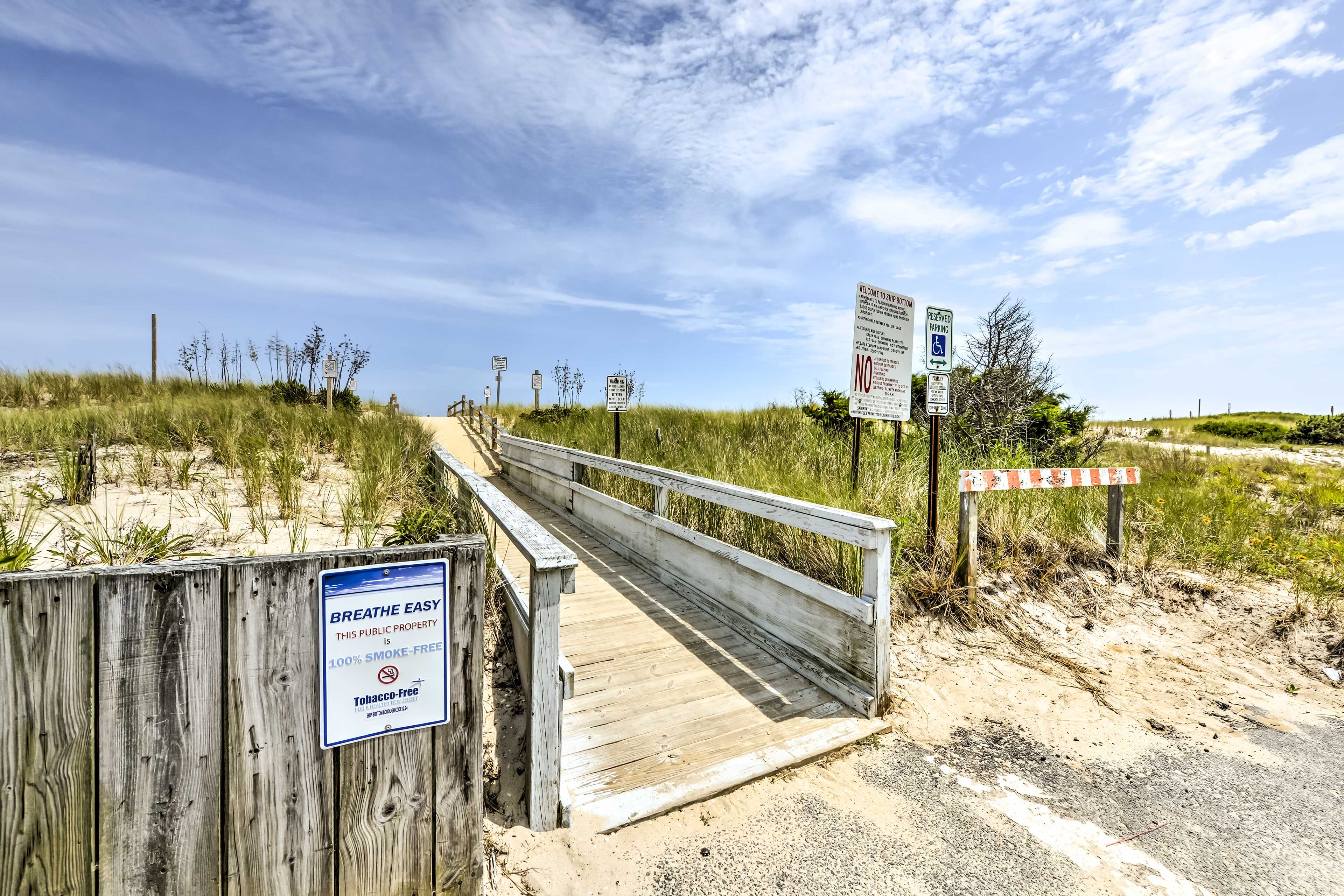 Nearby Beach Access