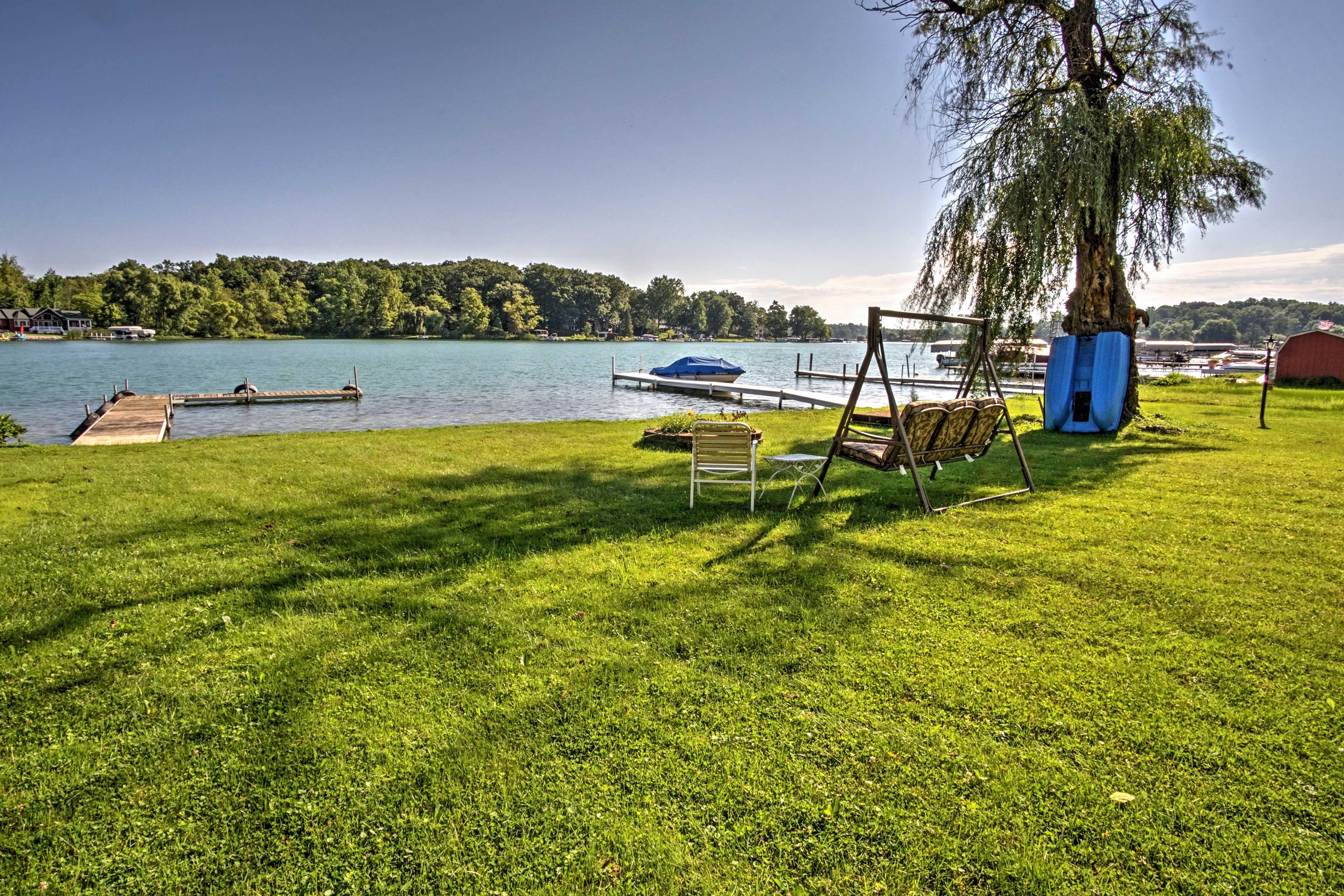 Yard | Lake Access | Swing