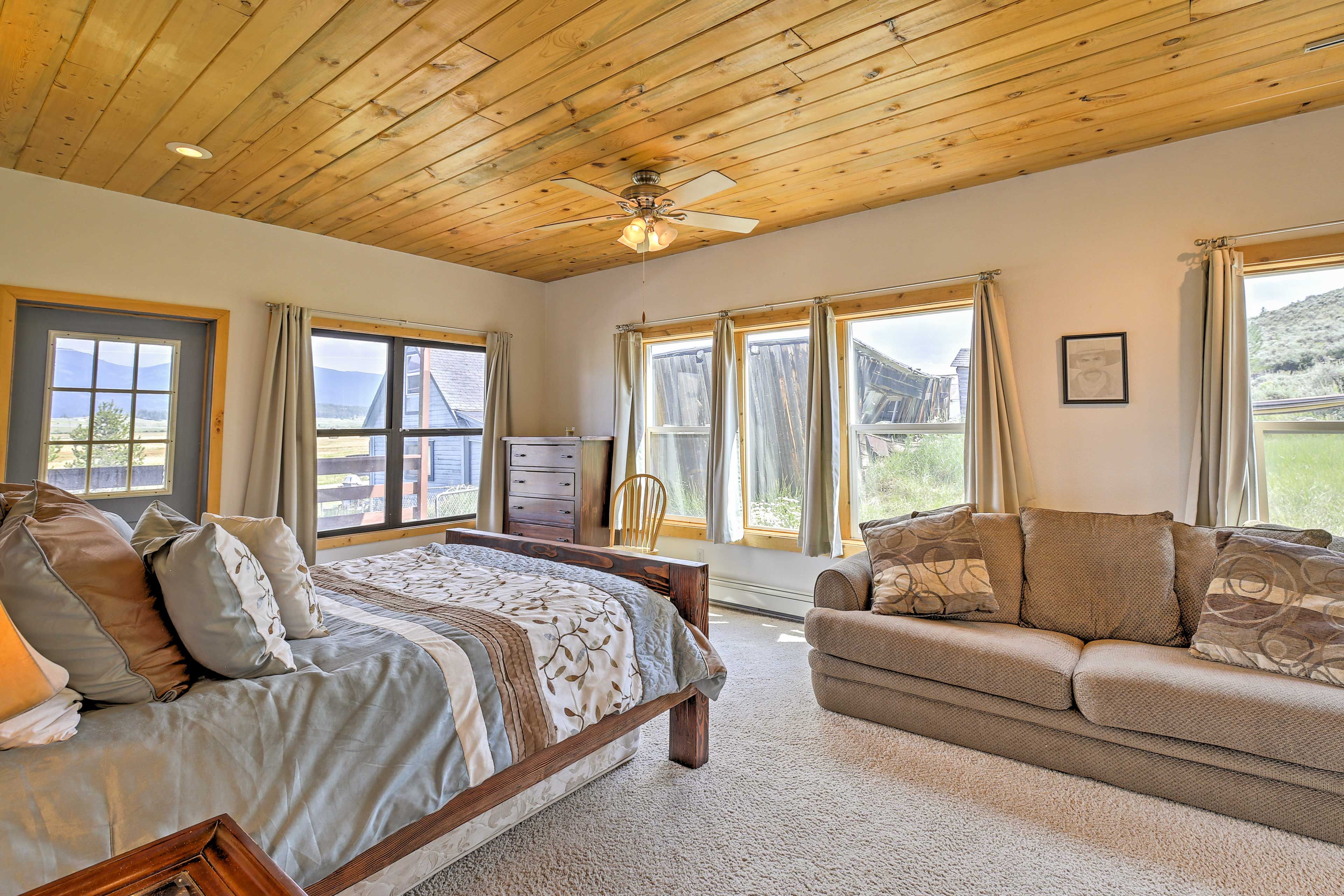 Nothing beats the views from this bedroom.