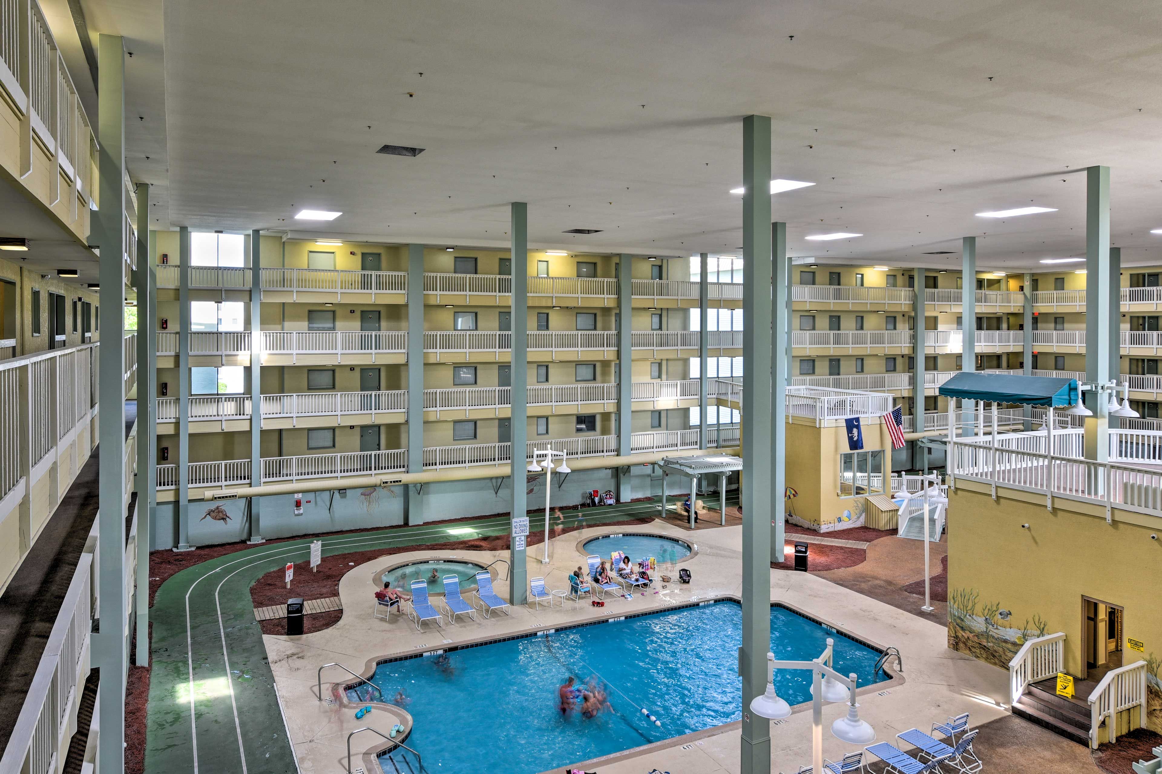 Community Amenities | Indoor Hot Tubs & Pool