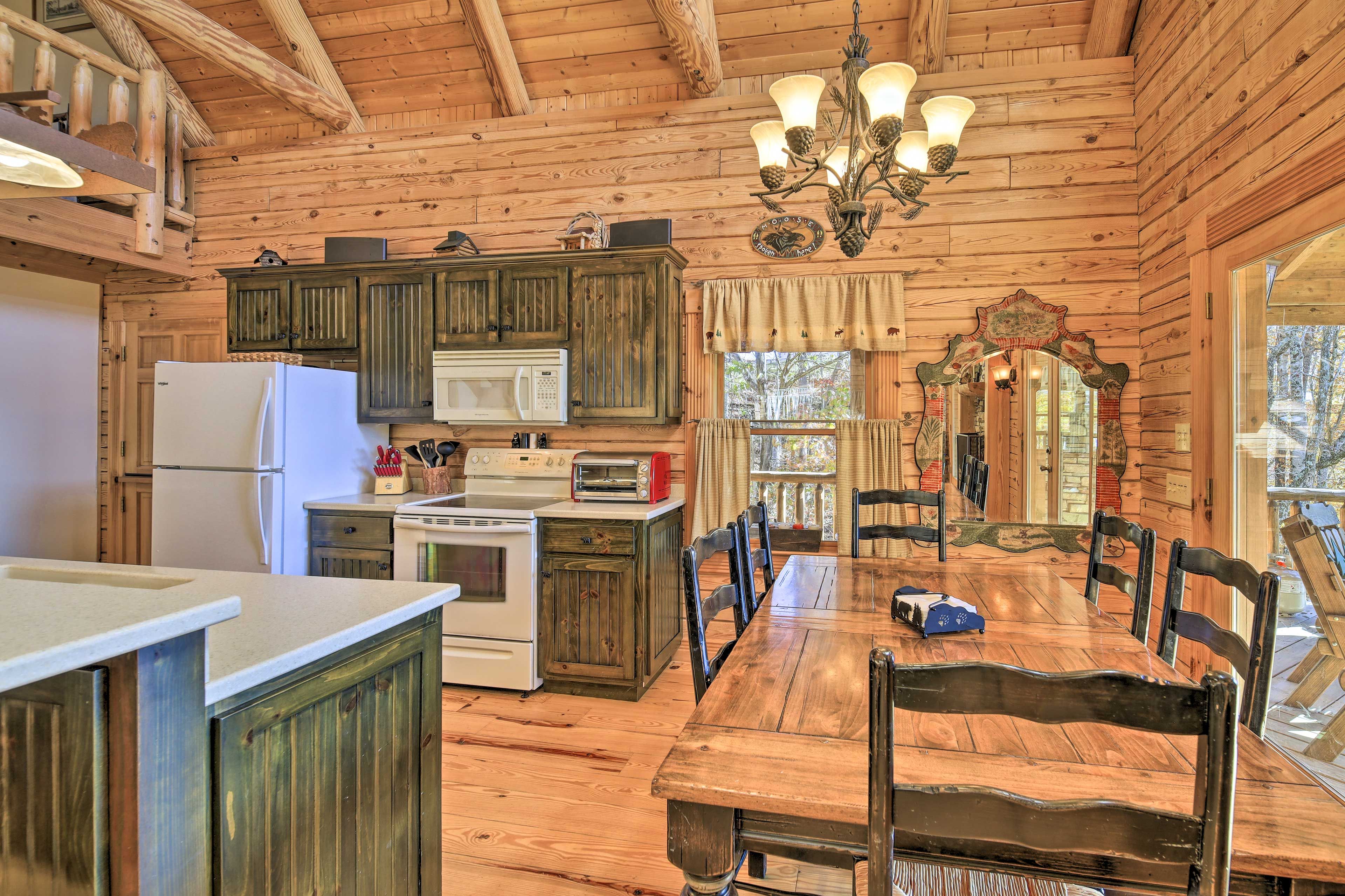 Fully Equipped Kitchen | Dishware & Flatware